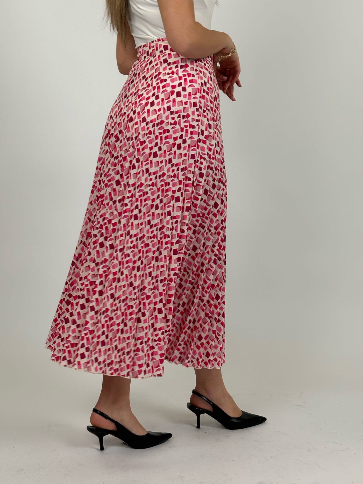 Fund pleated midi