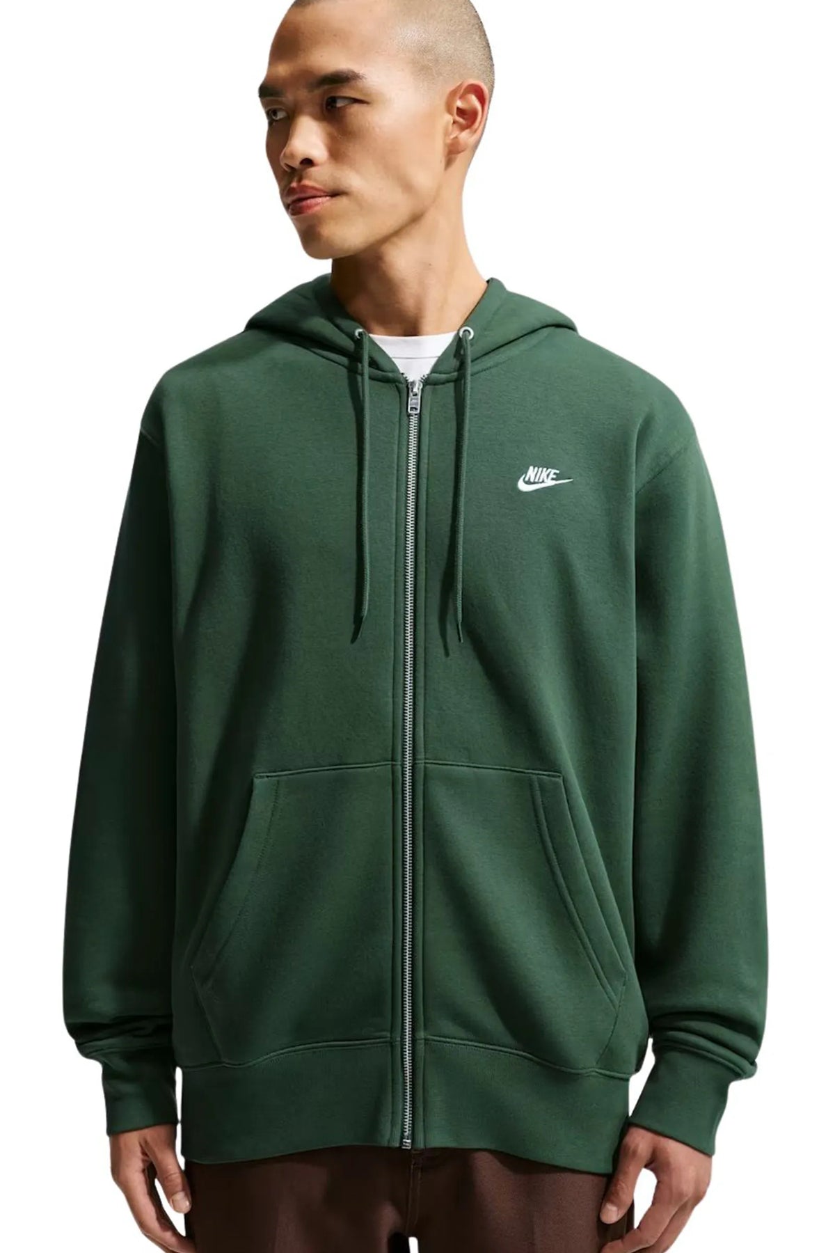 Duks nike club men's full-zip fleece FN3861-323