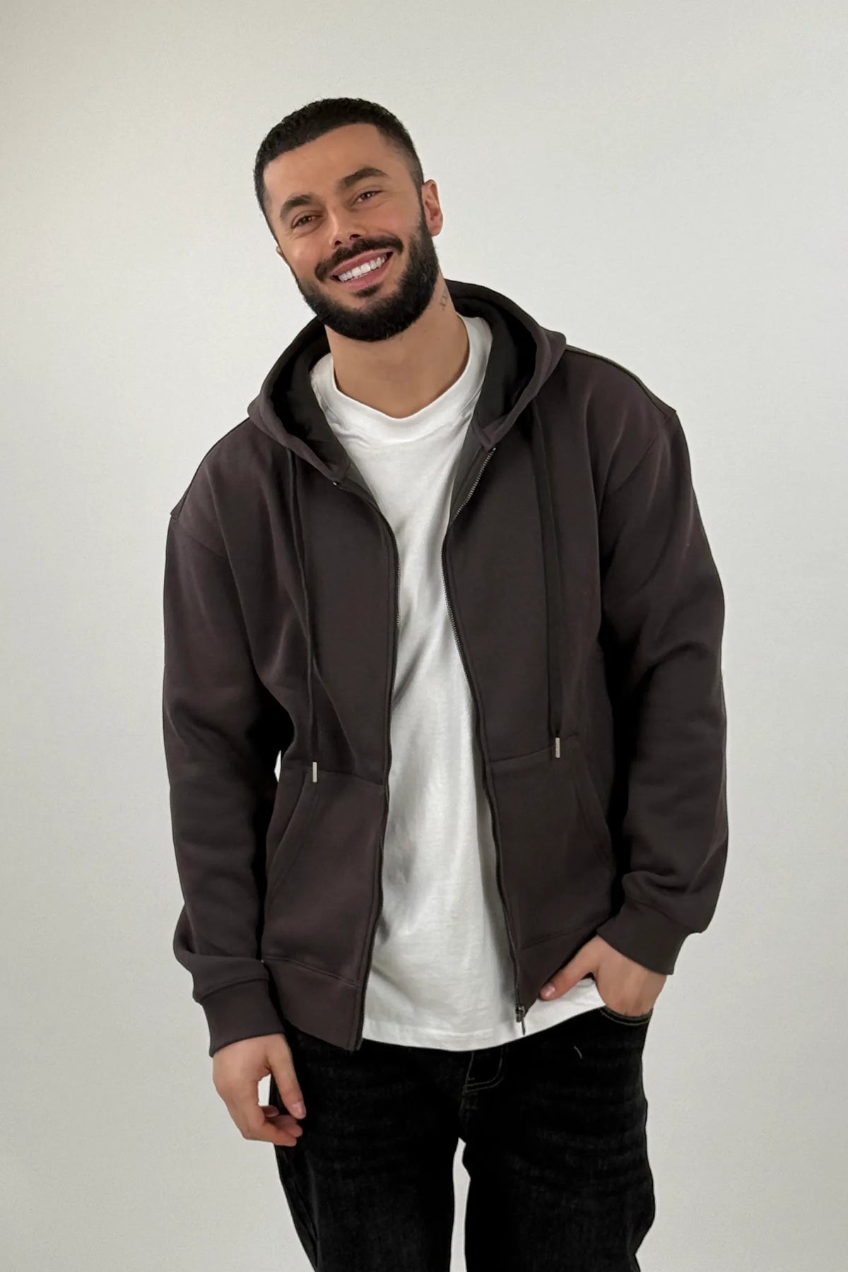 Duks zip-up hoodie