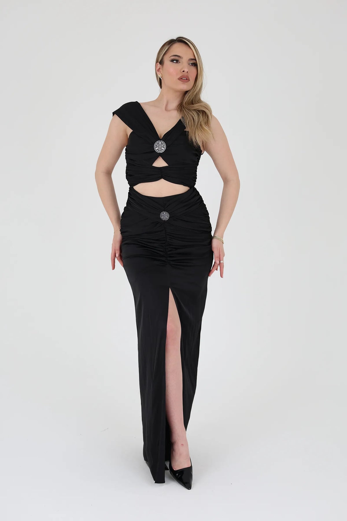Fustan black long