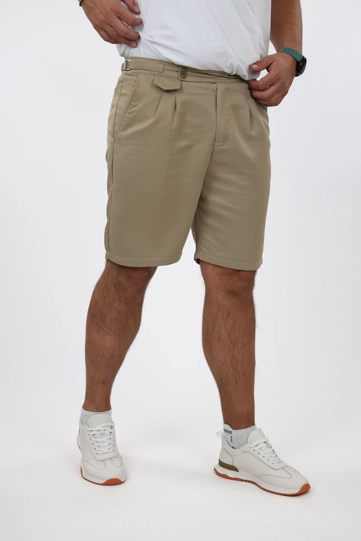 Pantallona belted