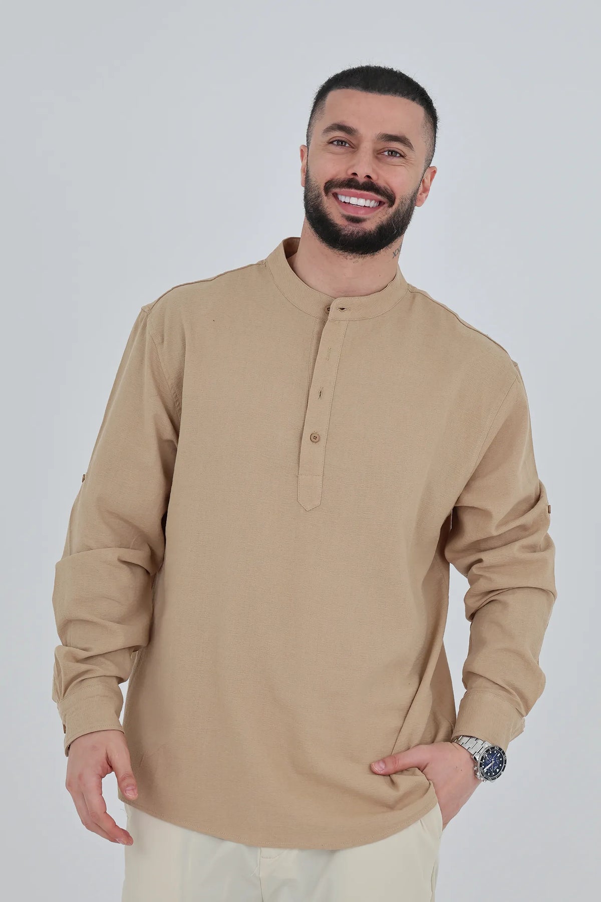 Kemishe half button