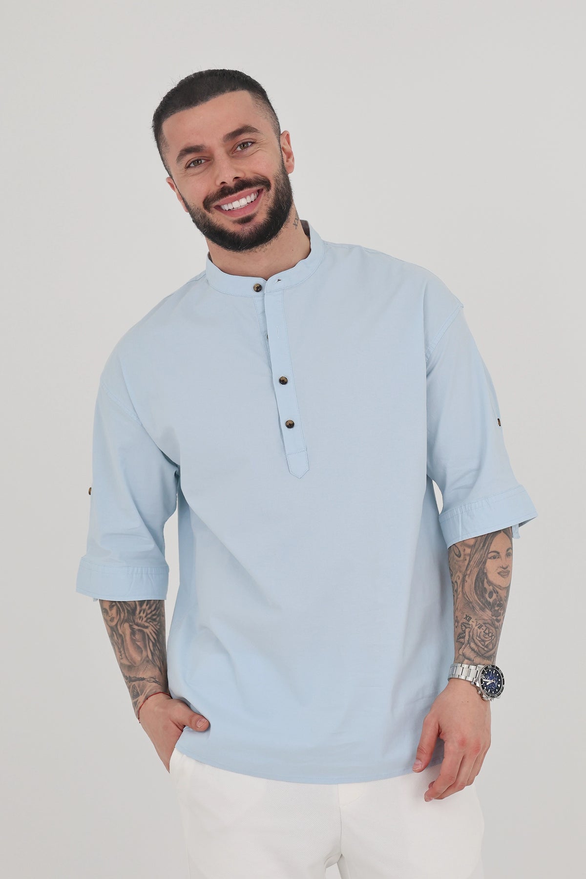 Kemishe popover shirt