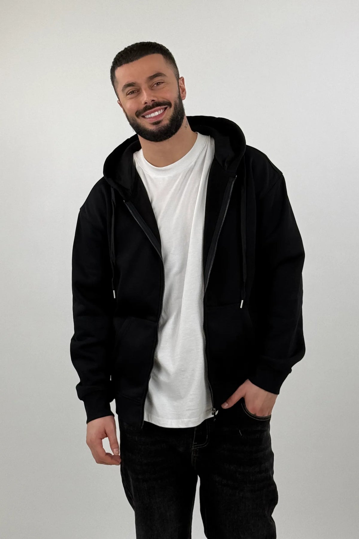 Duks zip-up hoodie