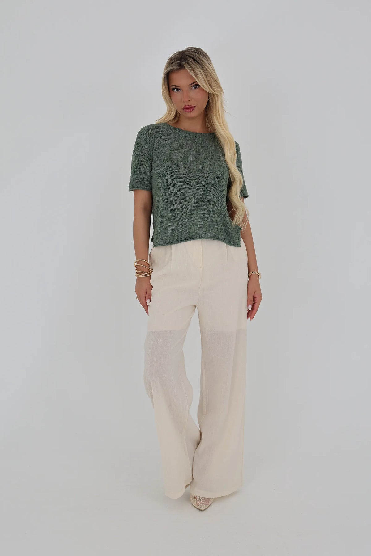 Maice open knit
