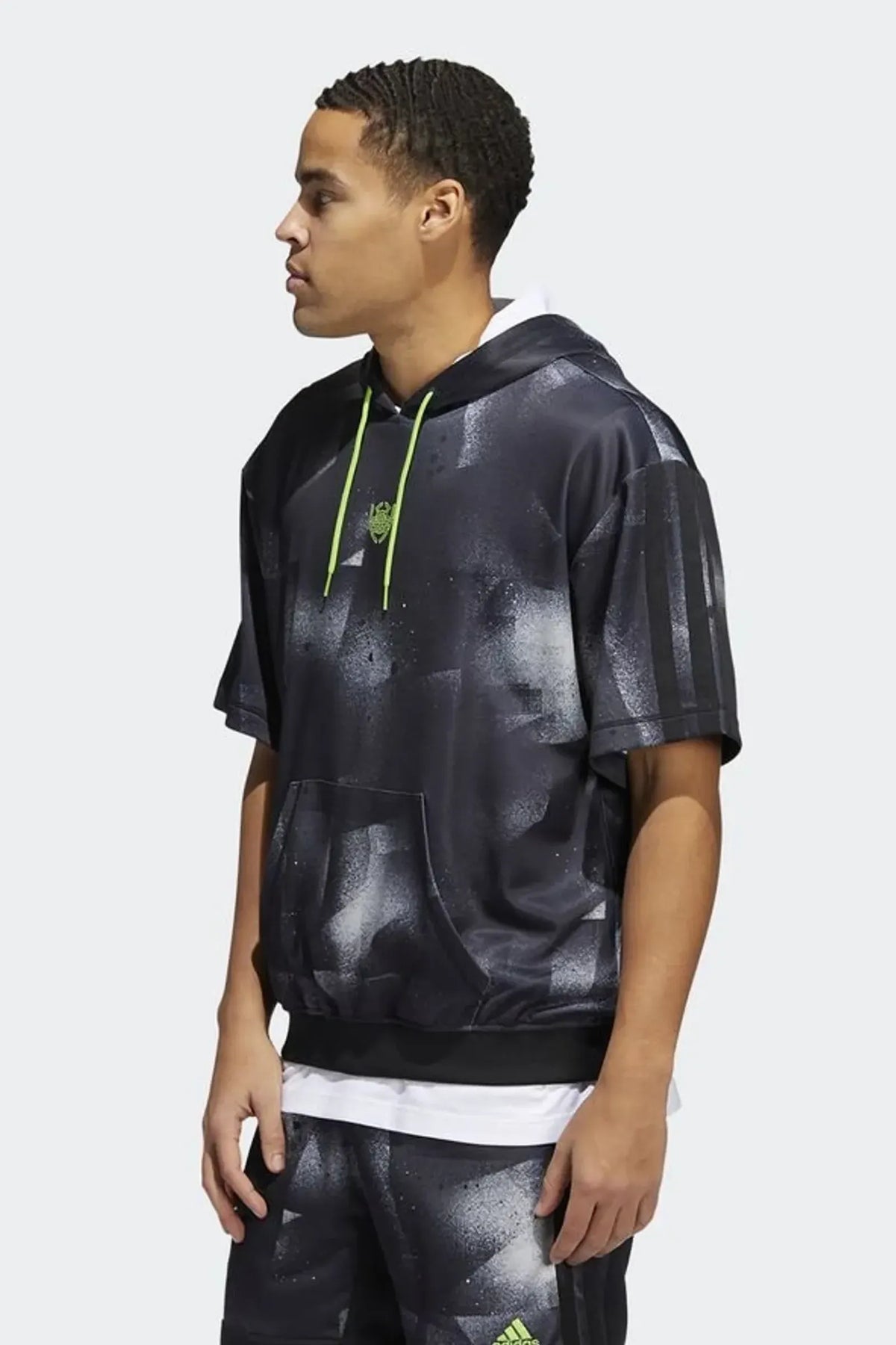 DUKS adidas Donovan Mitchell Shooter Hooded Sweatshirt HB5427