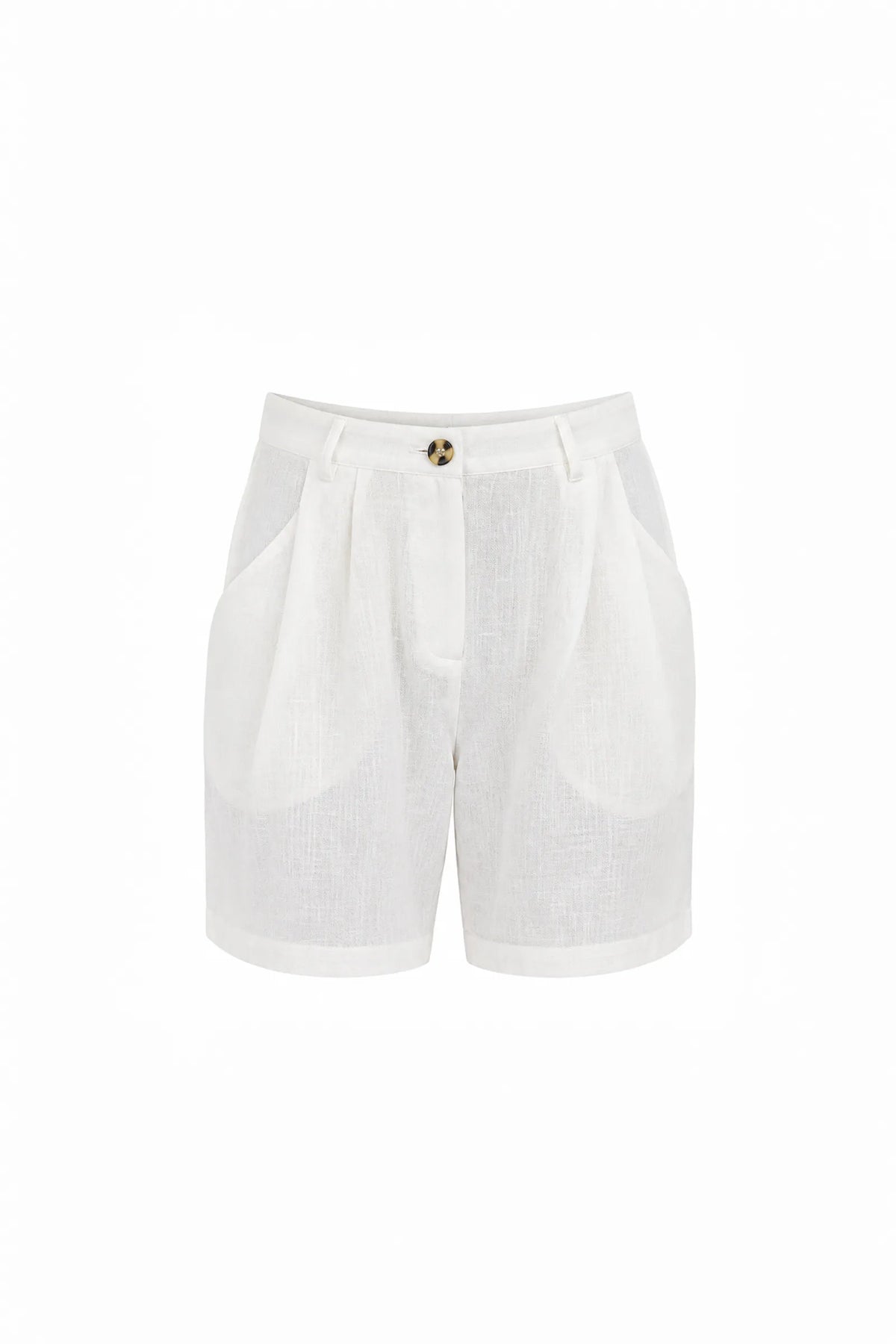 Pantallona wide leg bermuda