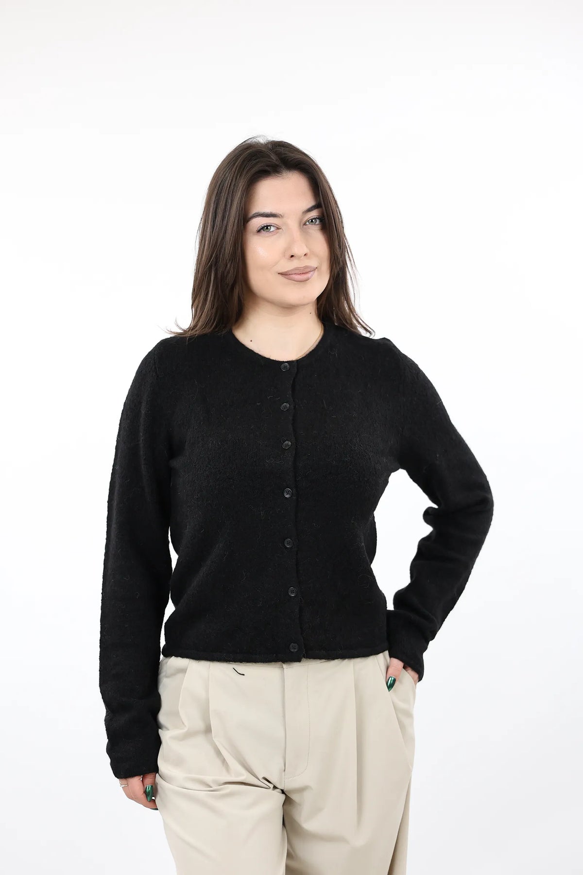 Xhemper button cardigan