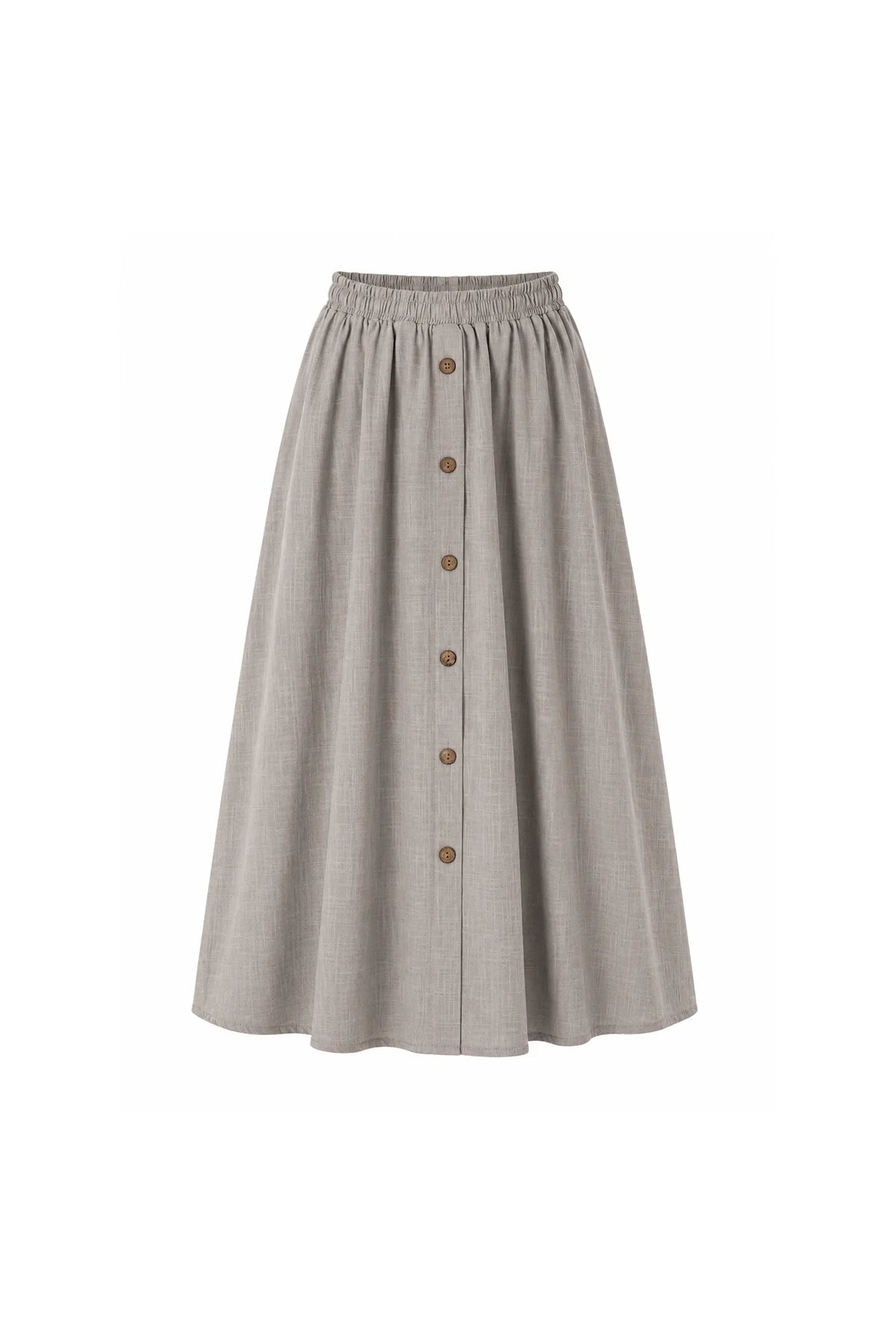 Fund elastic waist midi