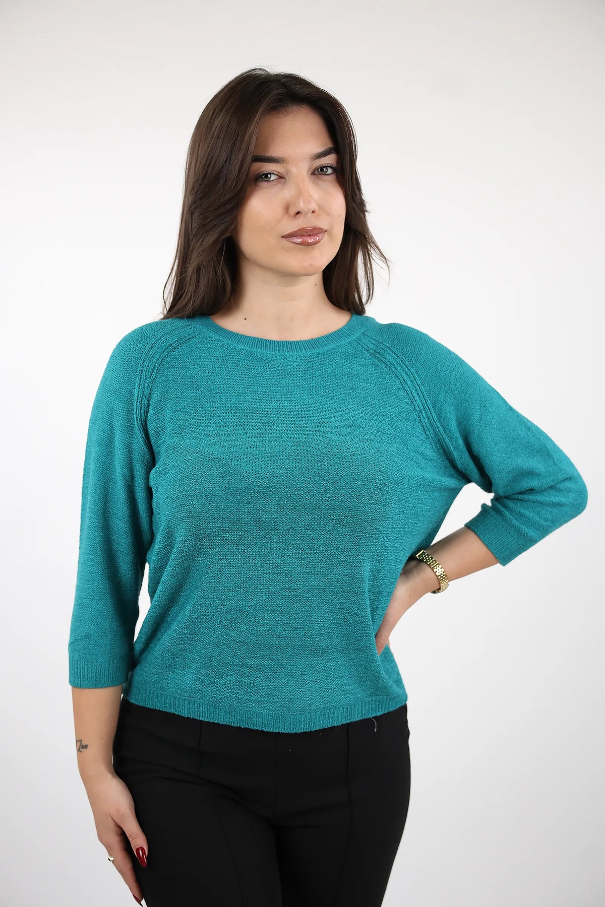 Xhemper sleeve knit