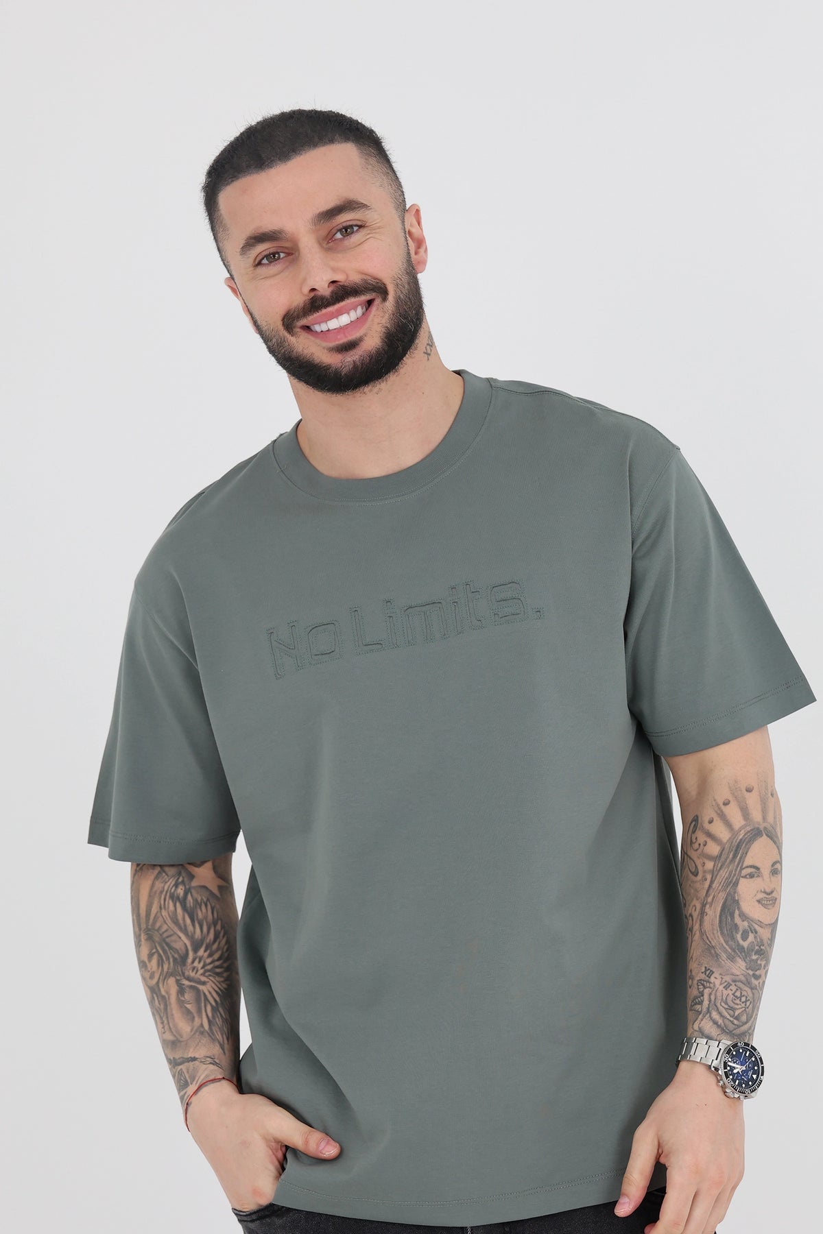 Maice graphic boxy tee