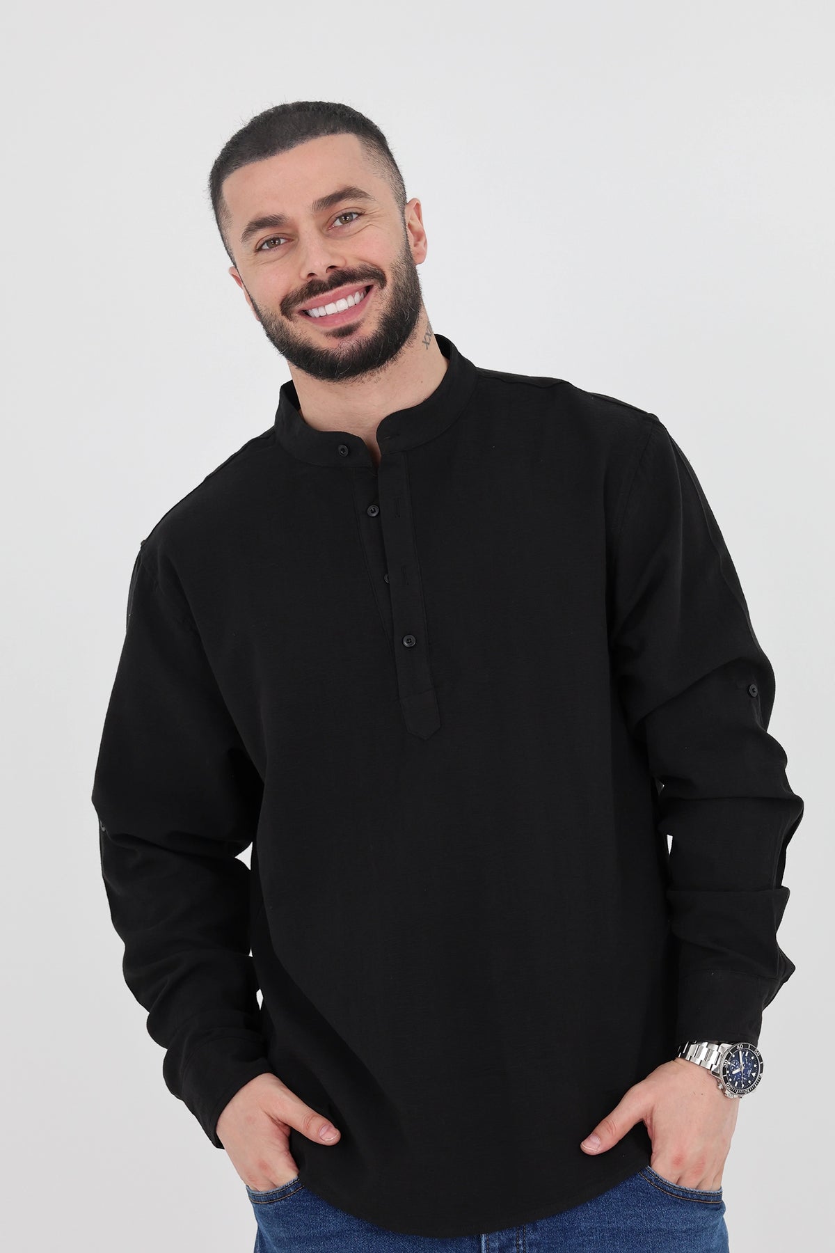 Kemishe half button