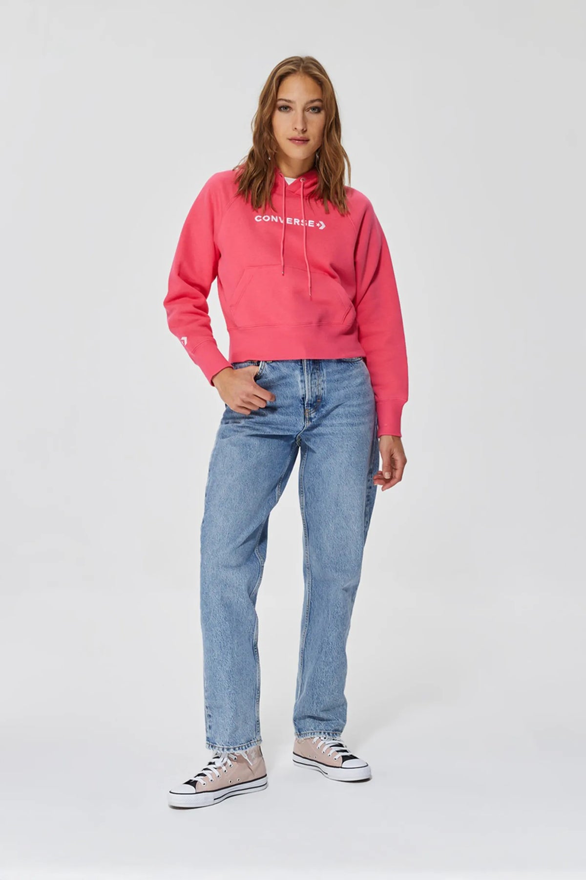 DUKS Converse Strip Wordmark FleECE Hoodie 10023717-665