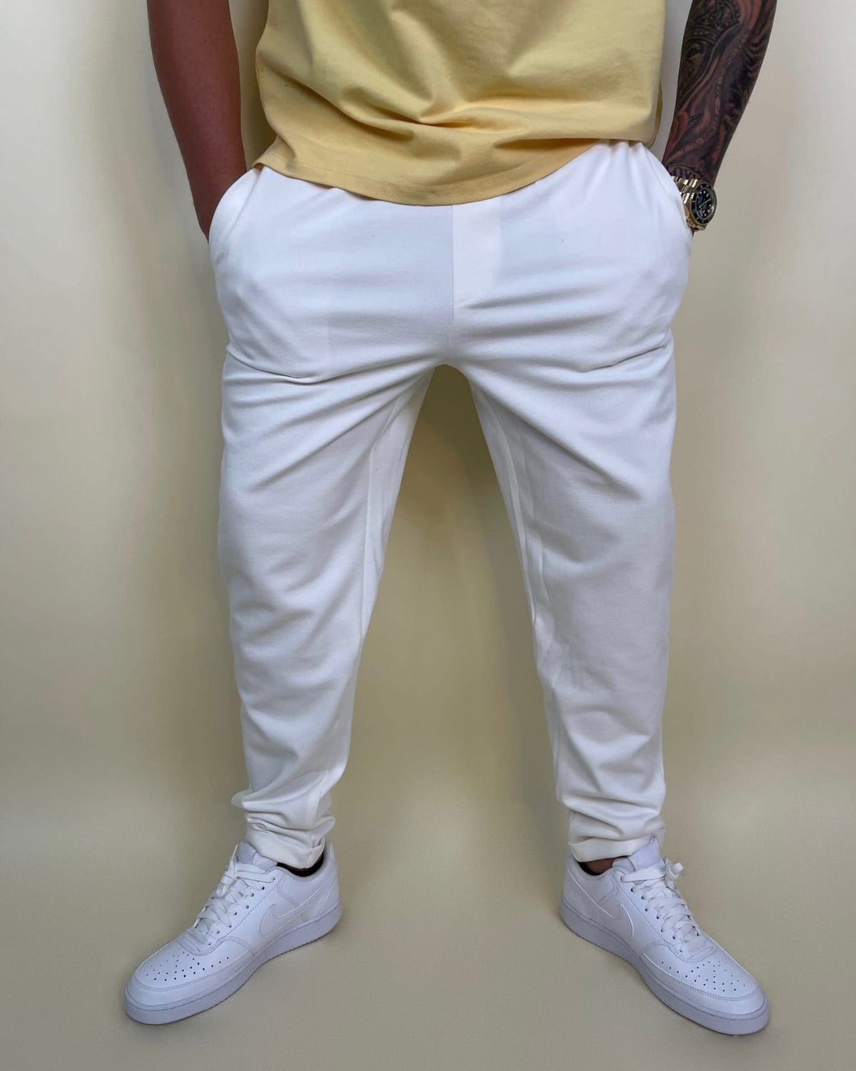 Pantallona elastic waist