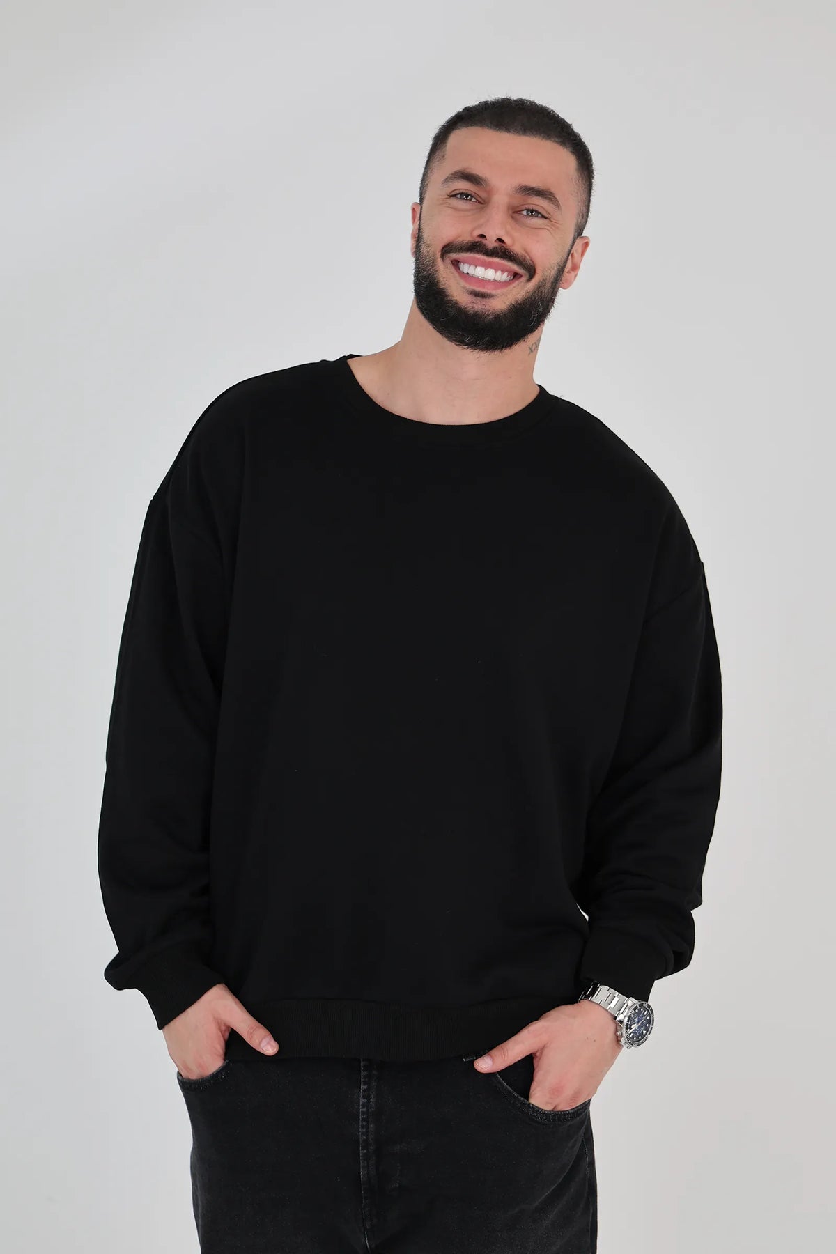 Duks  ribbed cuffs and hem