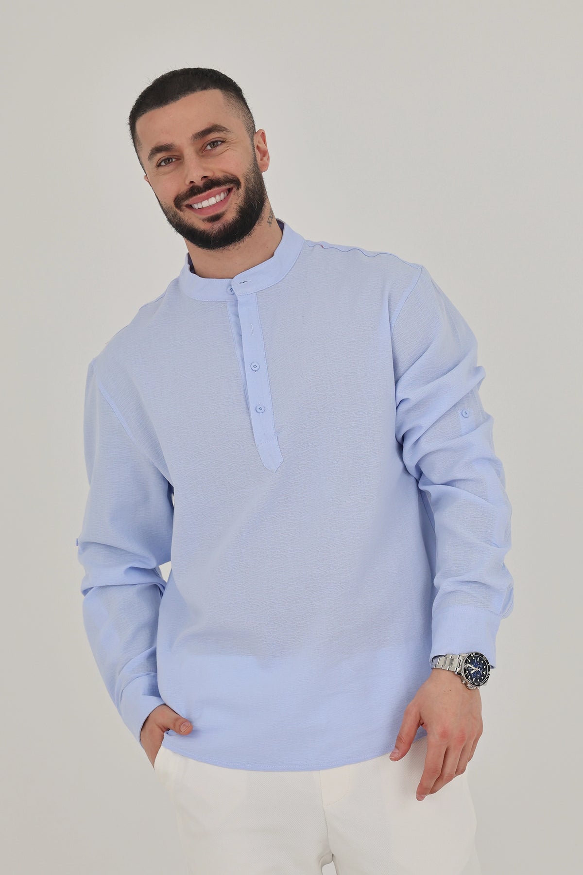 Kemishe half button
