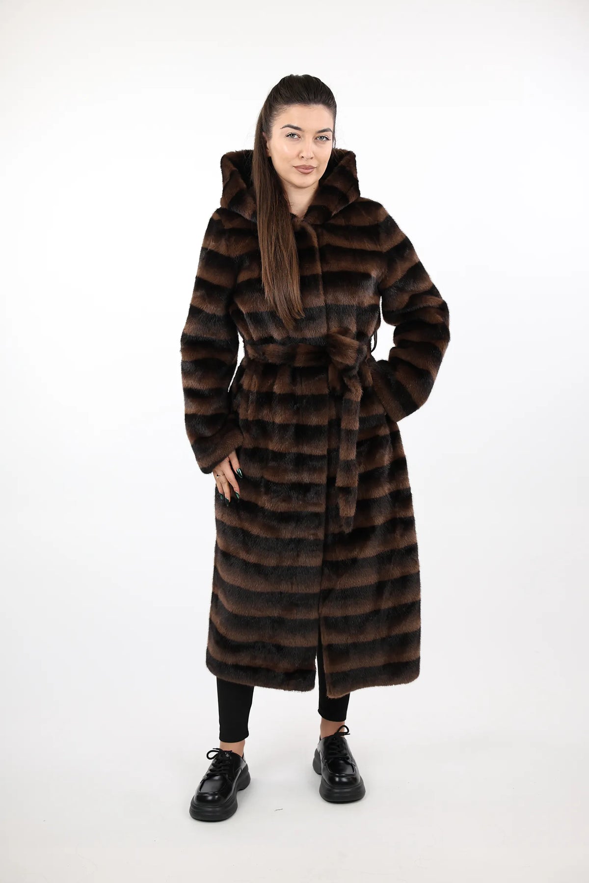 Jakne striped overcoat