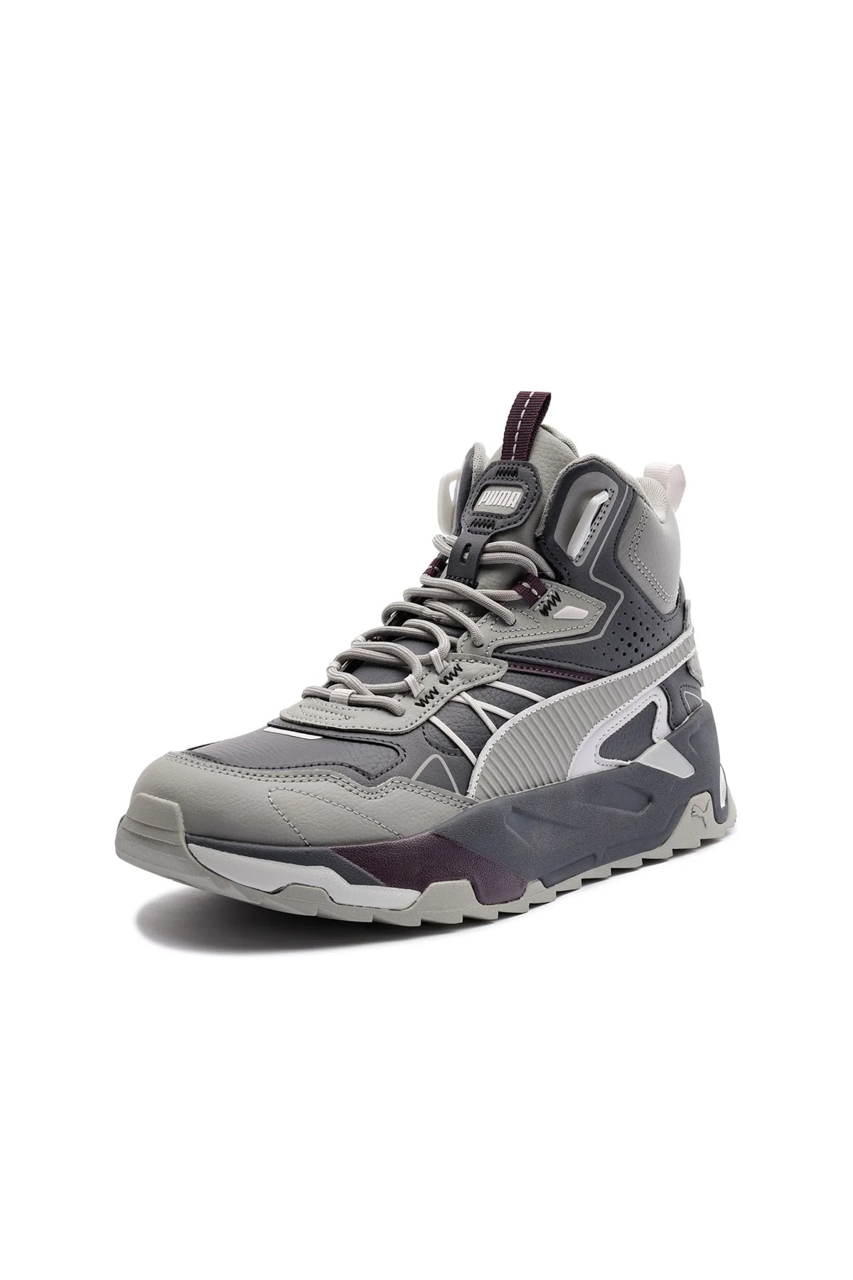 Puma trinity mid hybrid leather 393985-10