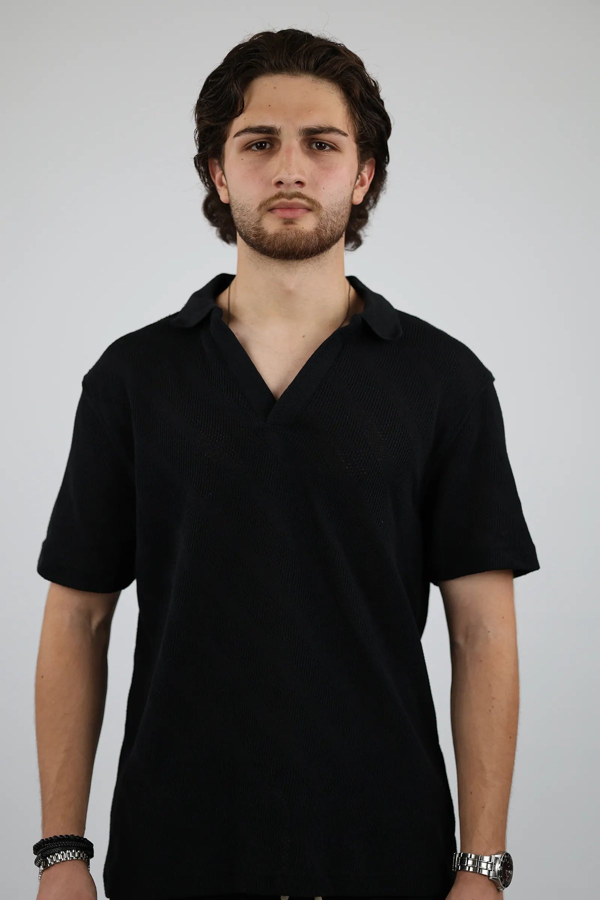 Maice knit polo