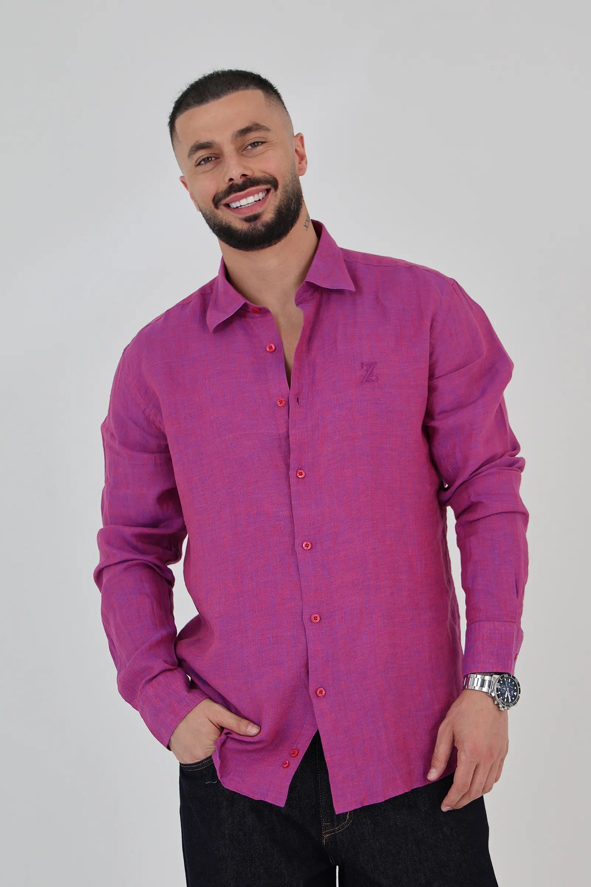 Kemishe violet purple
