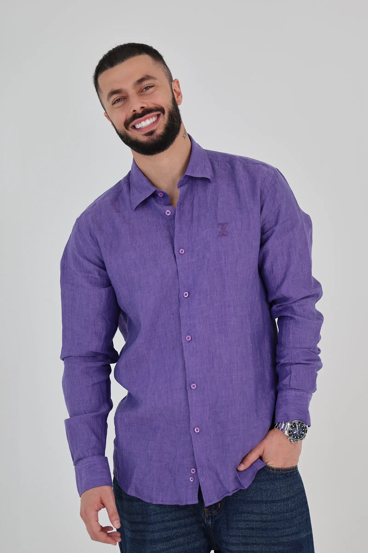 Kemishe violet purple