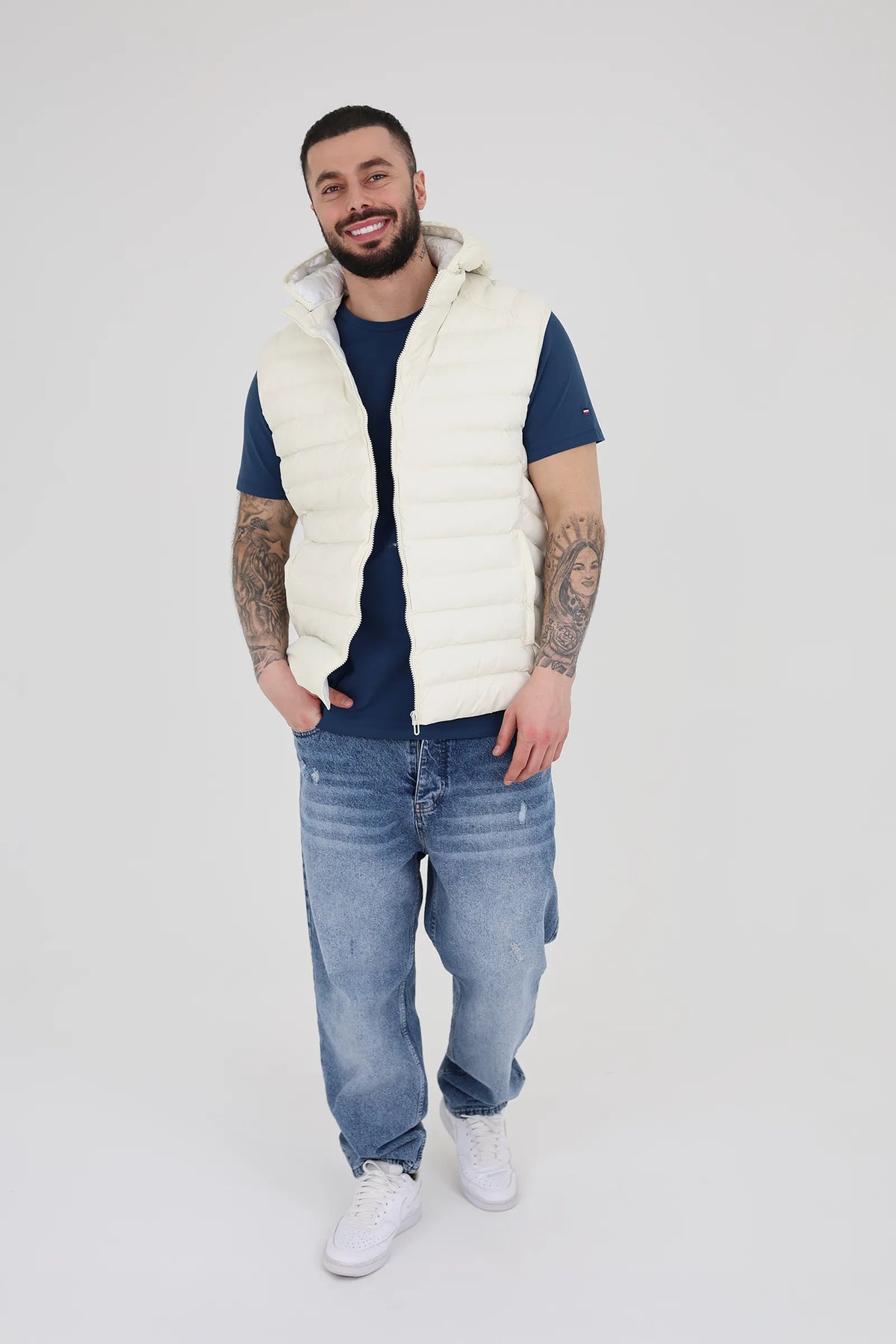 Jelek hooded puffer