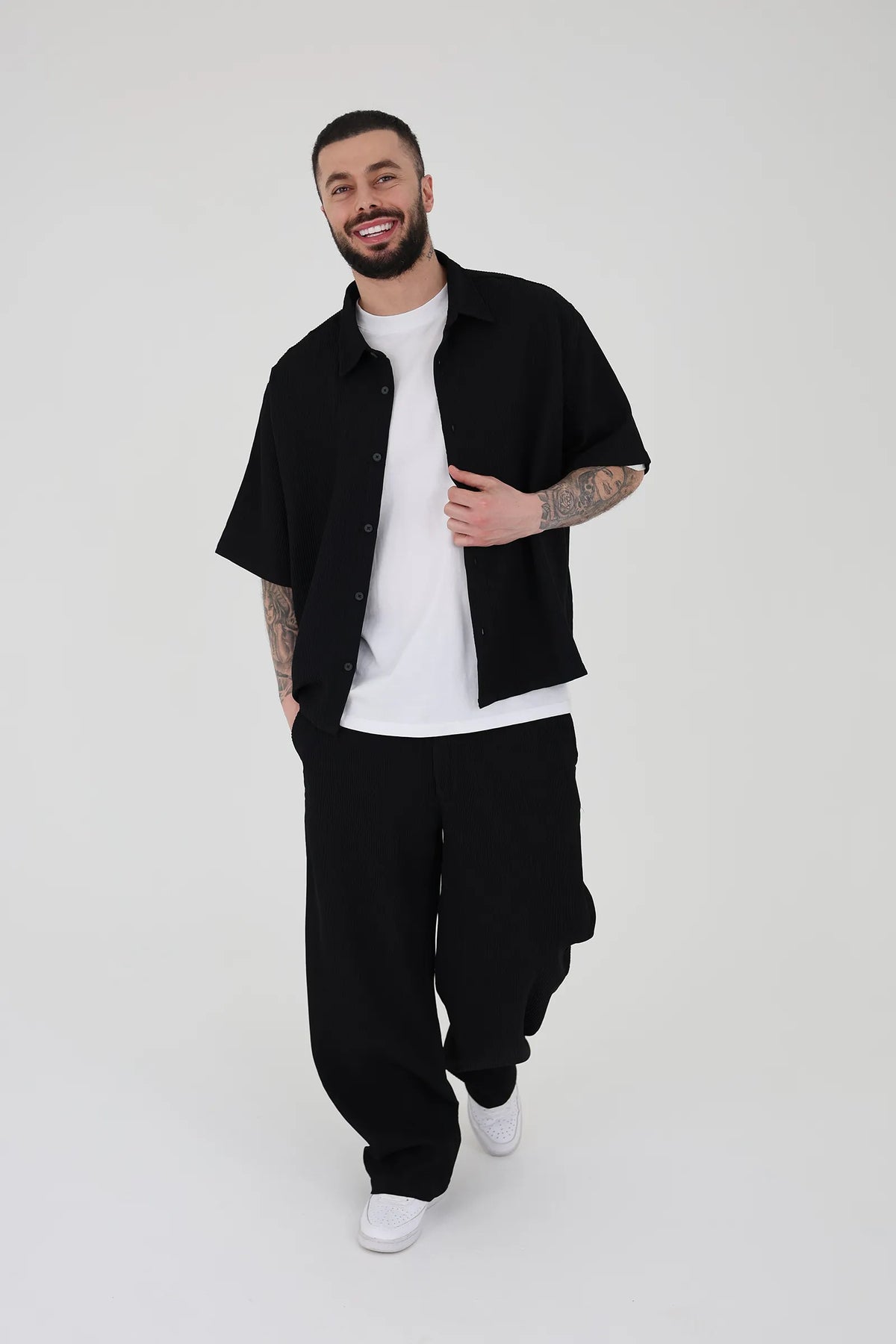 Kemishe oversized textured