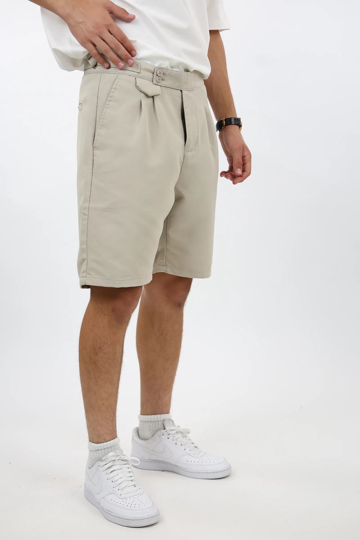 Pantallona belted