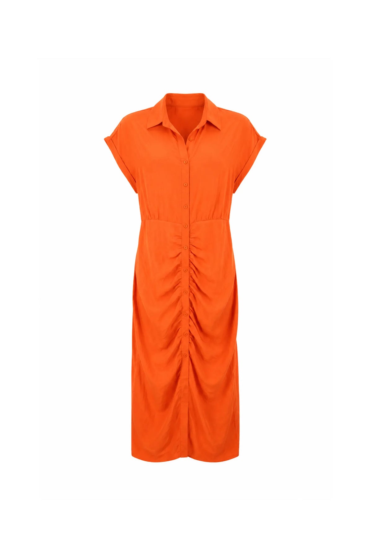 Fustan burnt orange