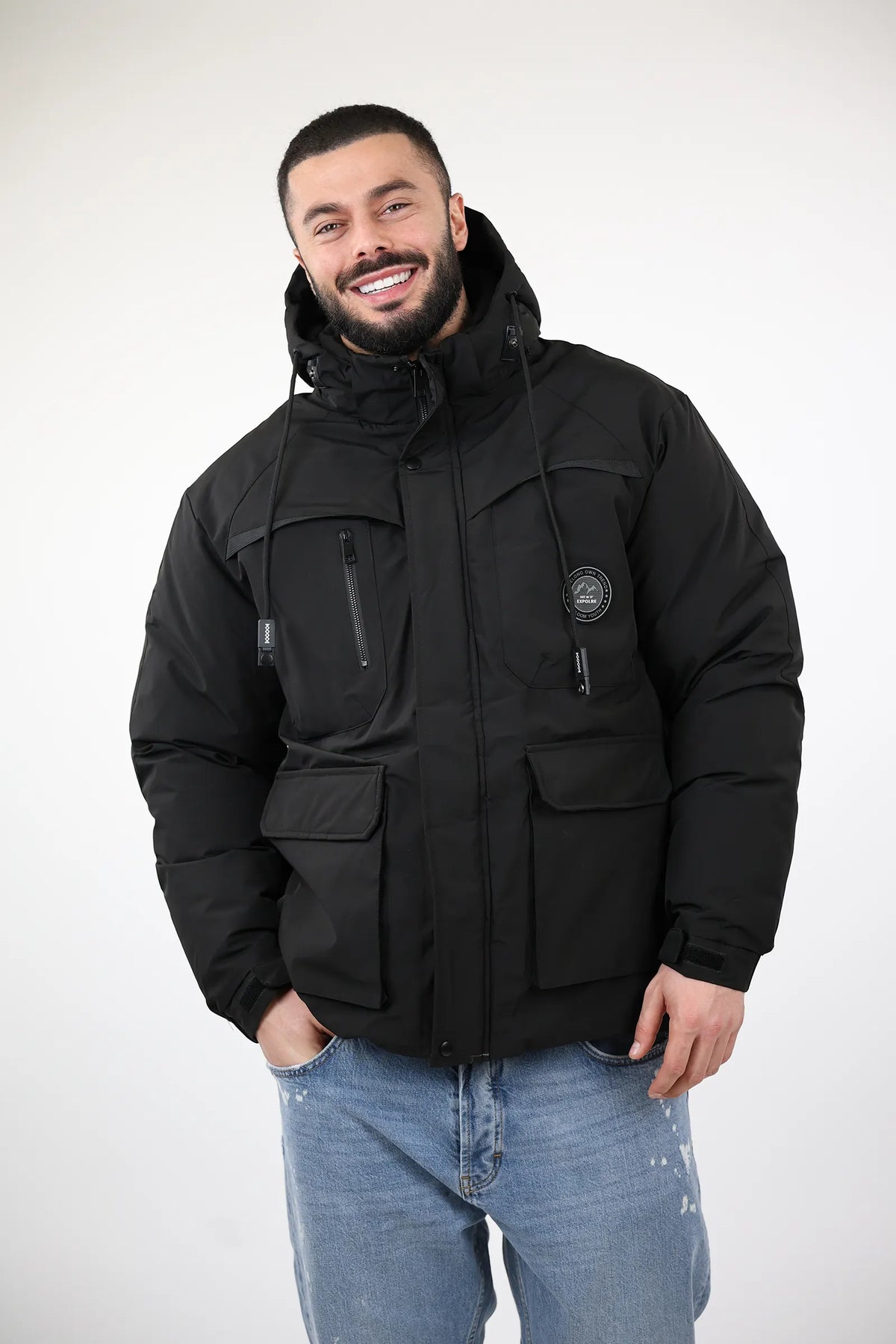 Jakne hooded puffer