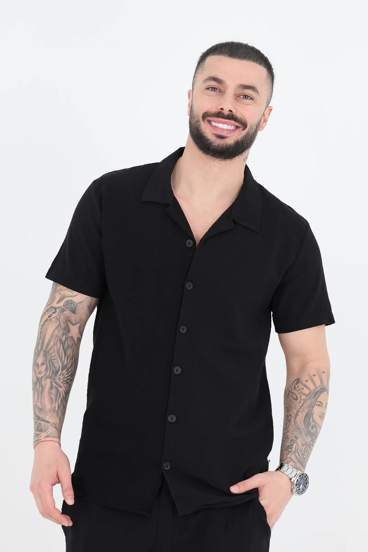 Kemishe revere collar