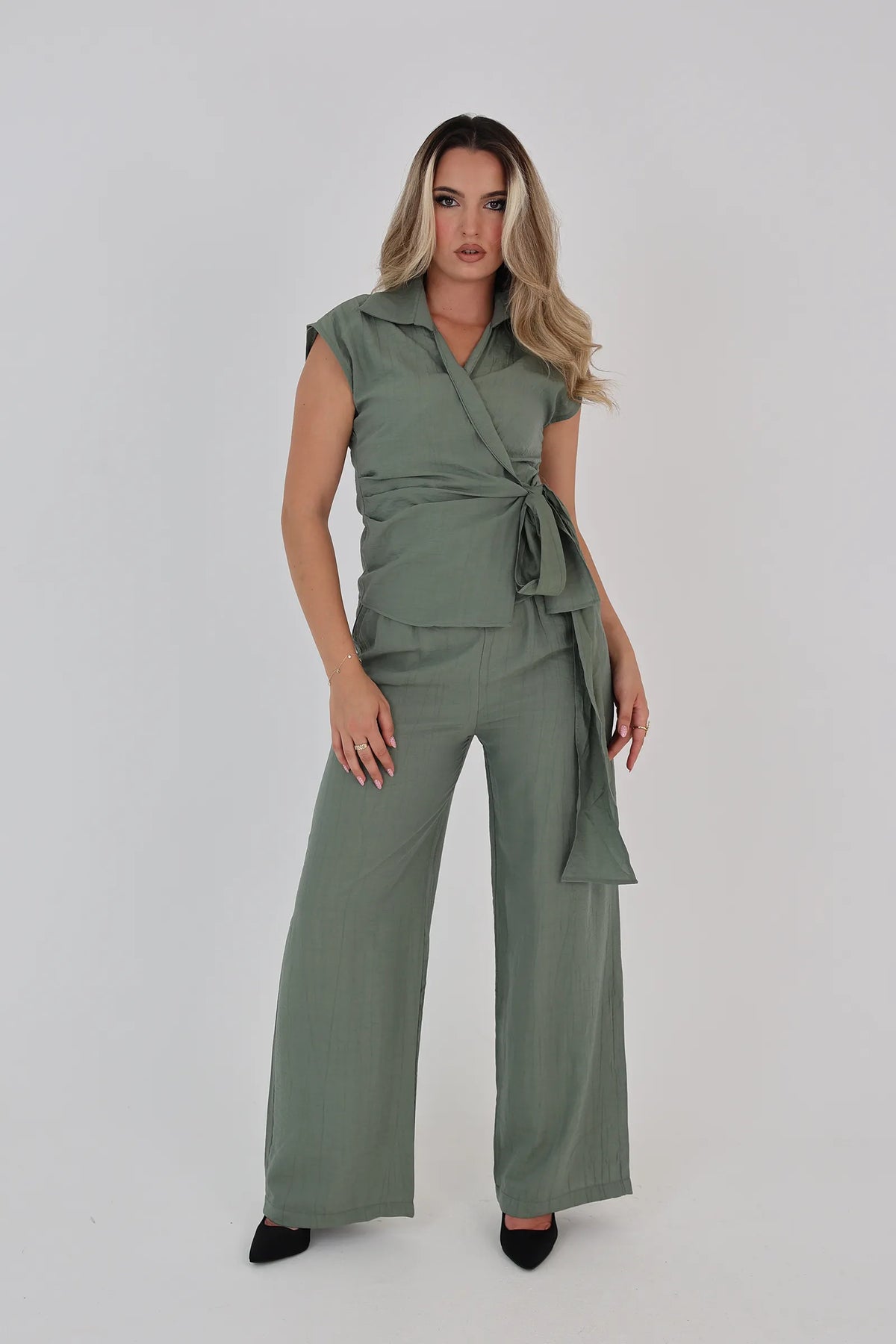 Pantallona waist linen