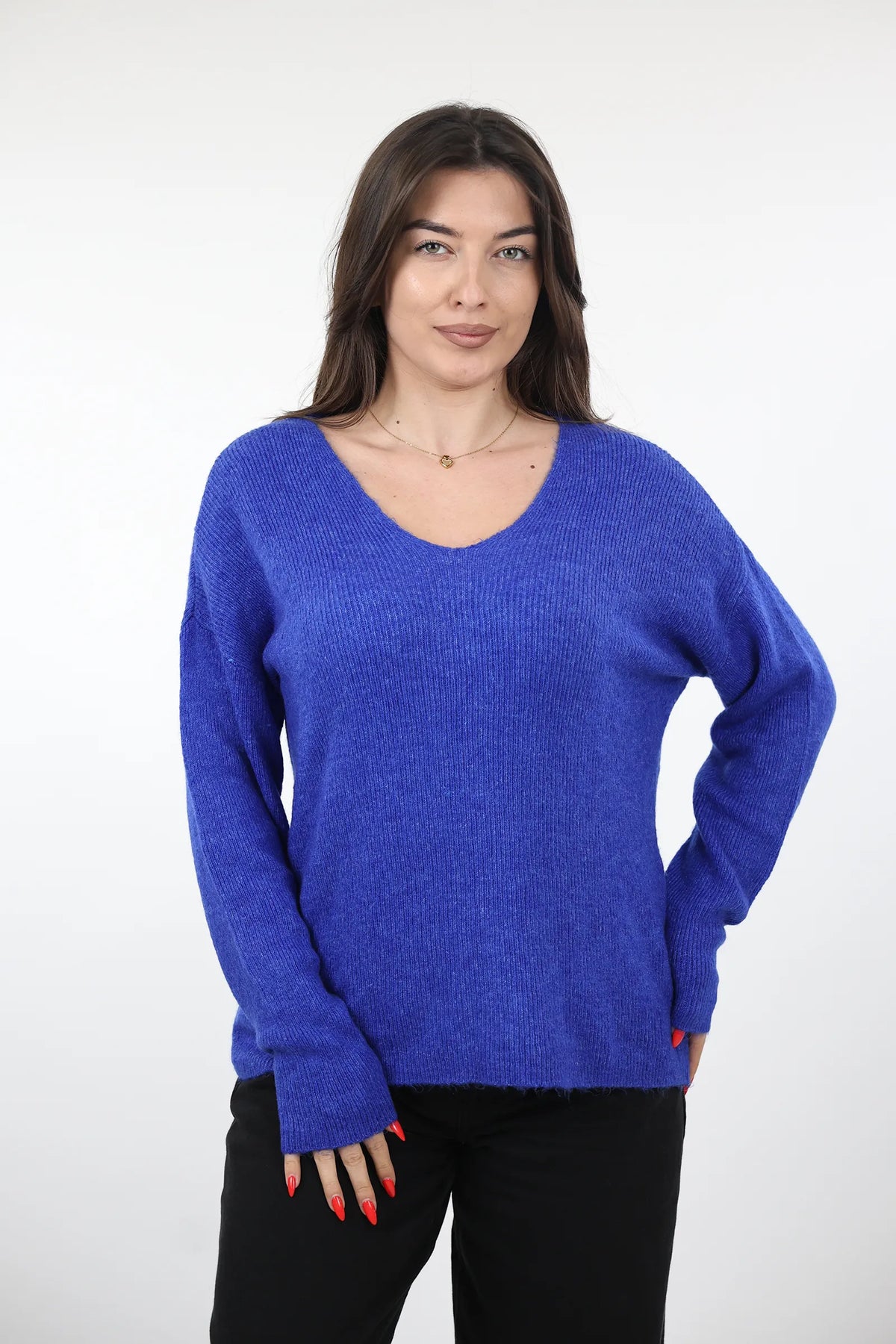 Xhemper deep v knit
