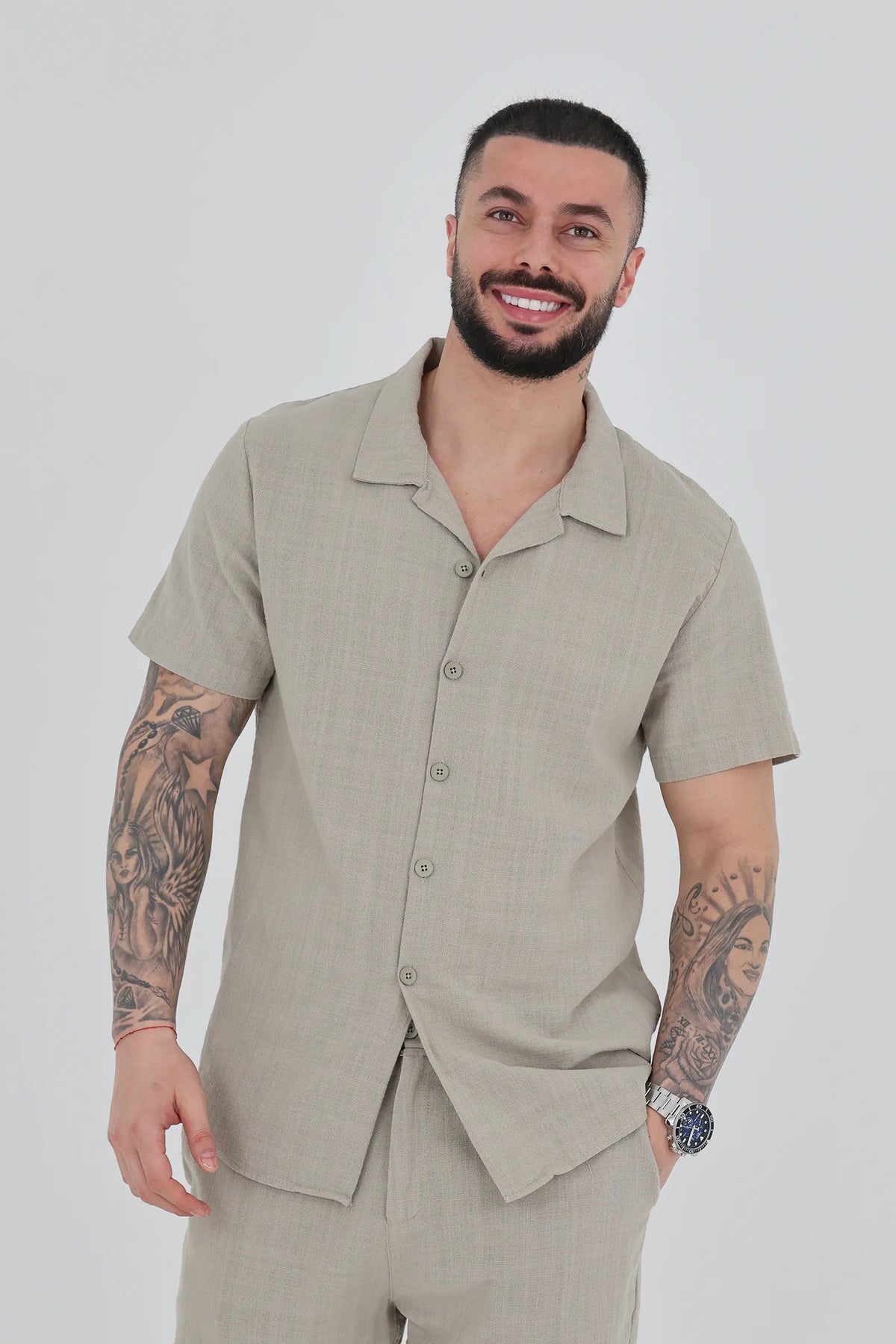 Kemishe revere collar