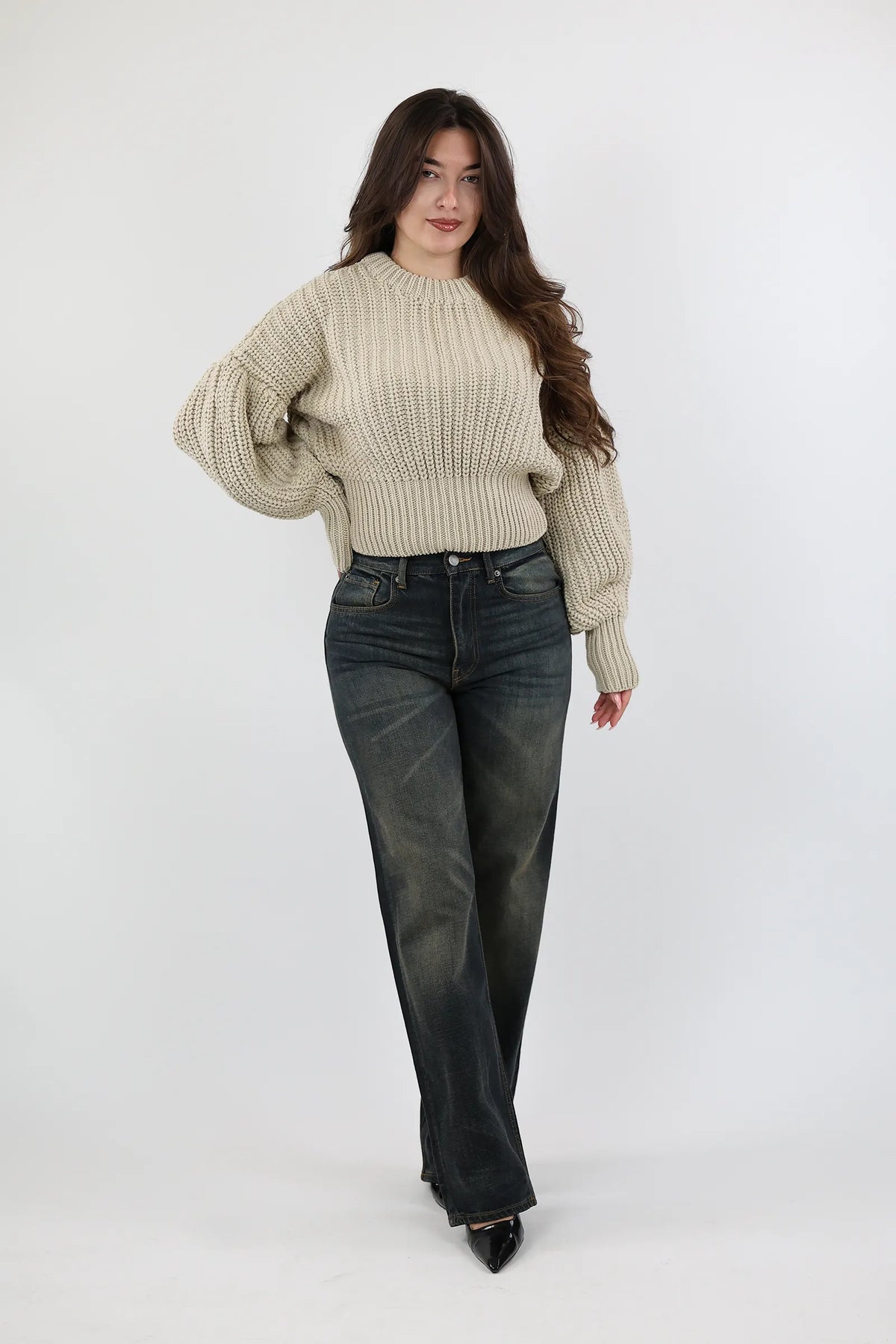 Xhemper crochet beige