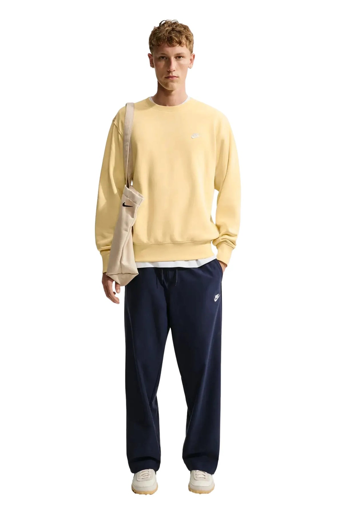 Duks nike club fleece crew FN3886-722