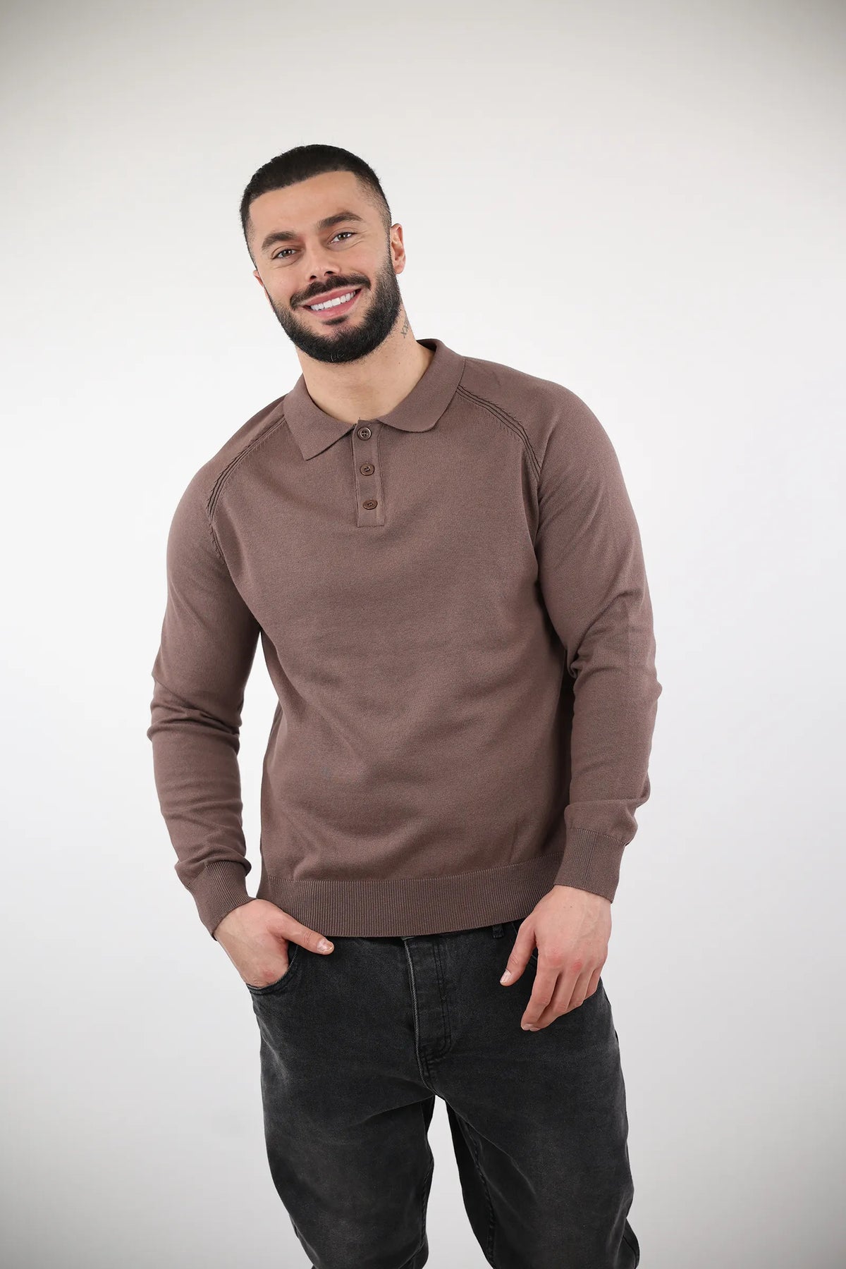 Xhemper button-up polo