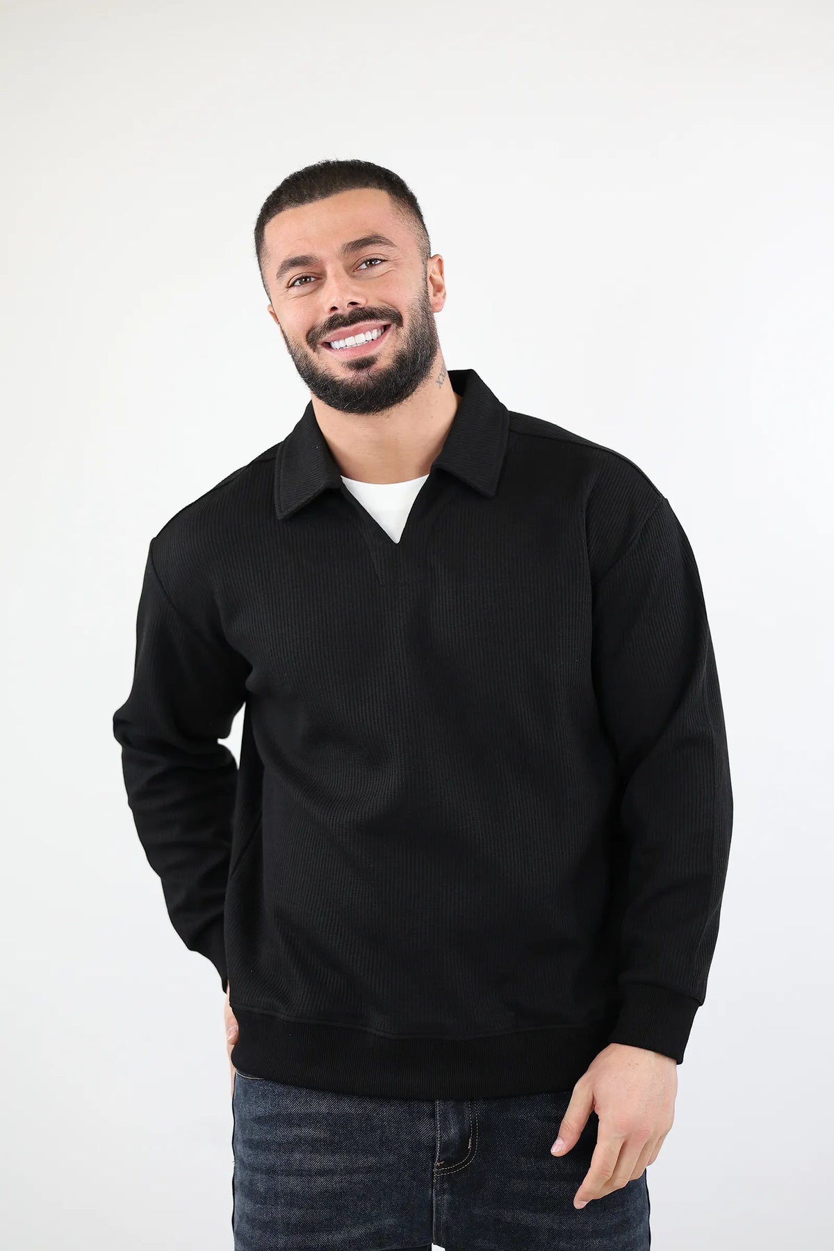 Xhemper ribbed polo