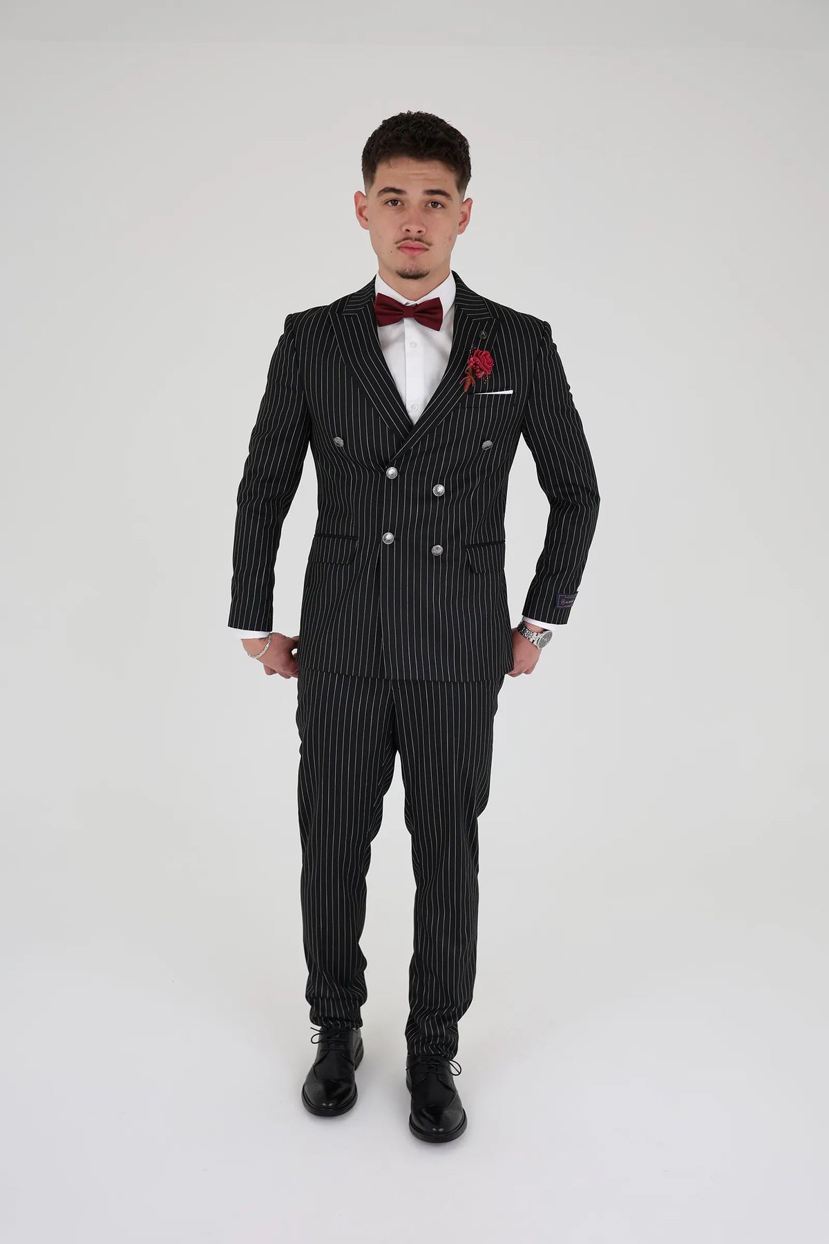 Set pinstripe double