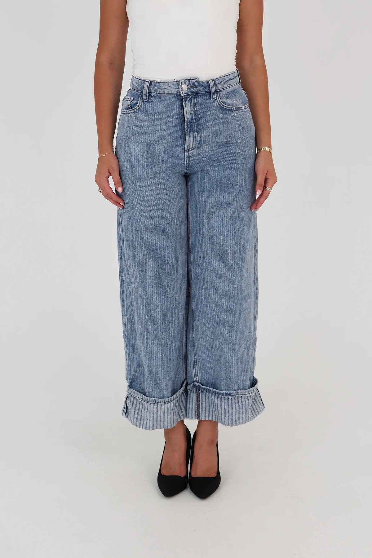Farmerka wide-leg cropped