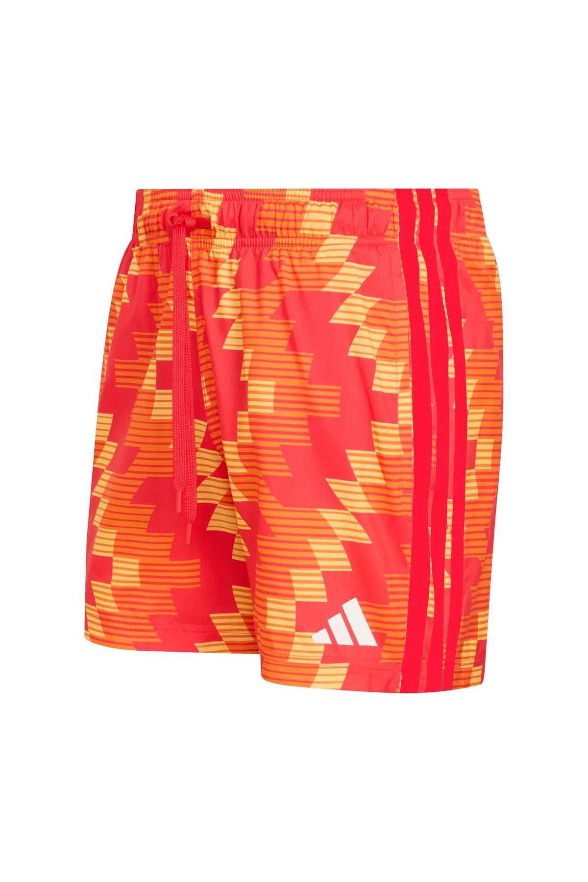 Shorce adidas soccer-inspired graphic swim JY9164.