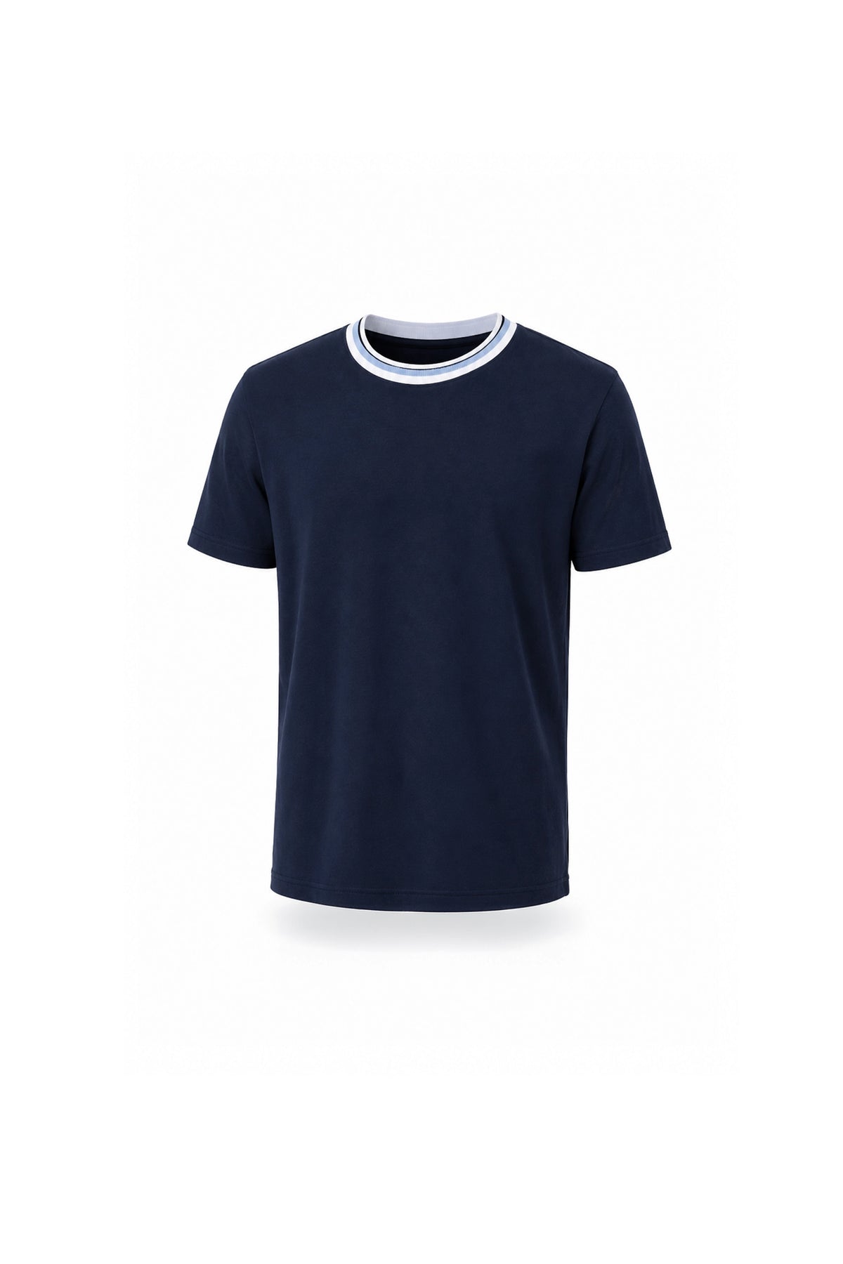 Maice contrast ribbed neck