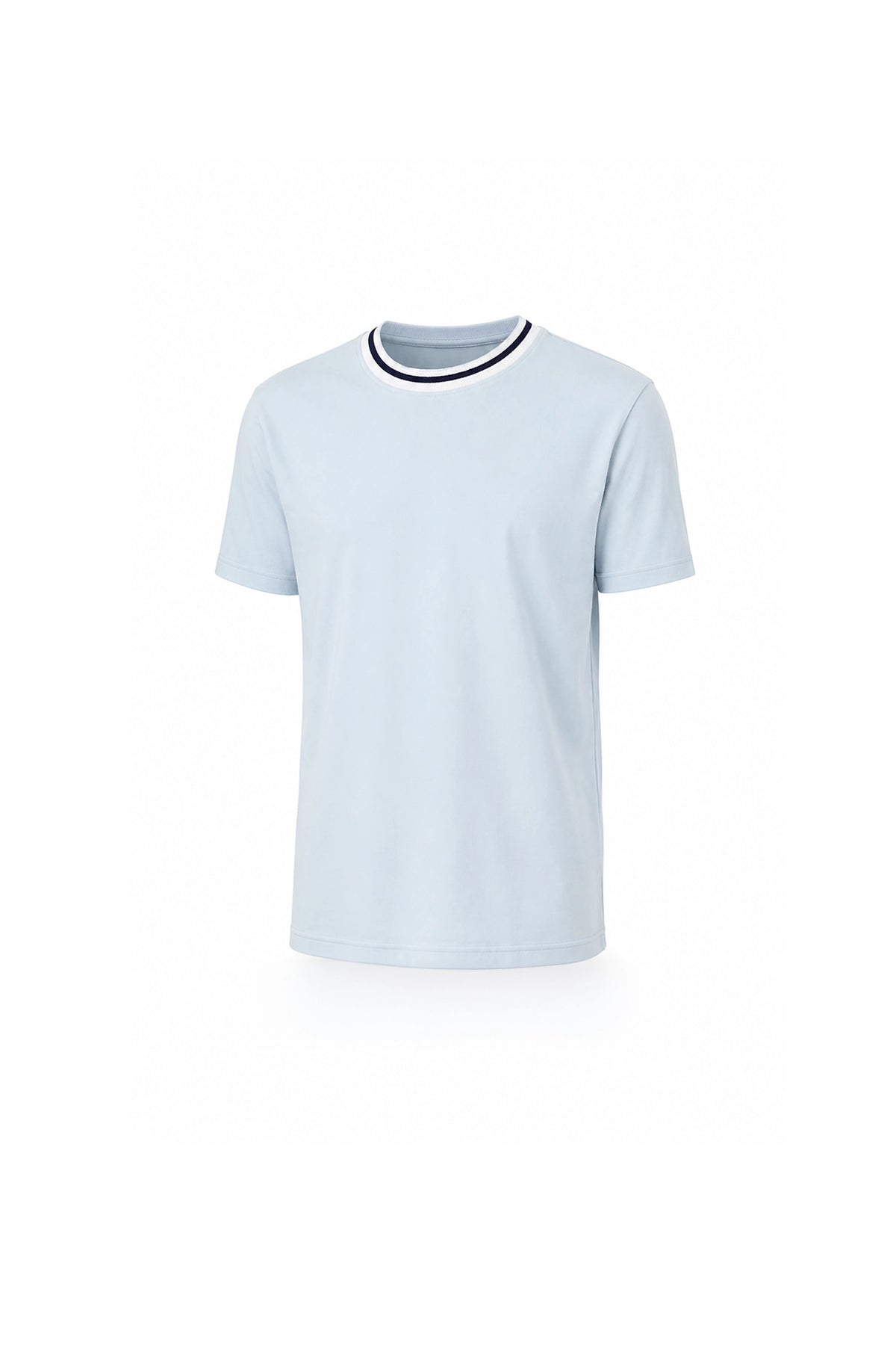 Maice contrast ribbed neck