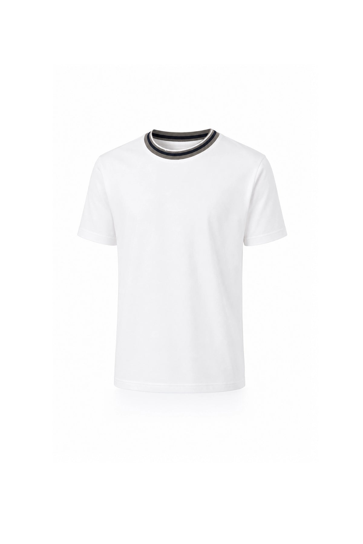 Maice contrast ribbed neck