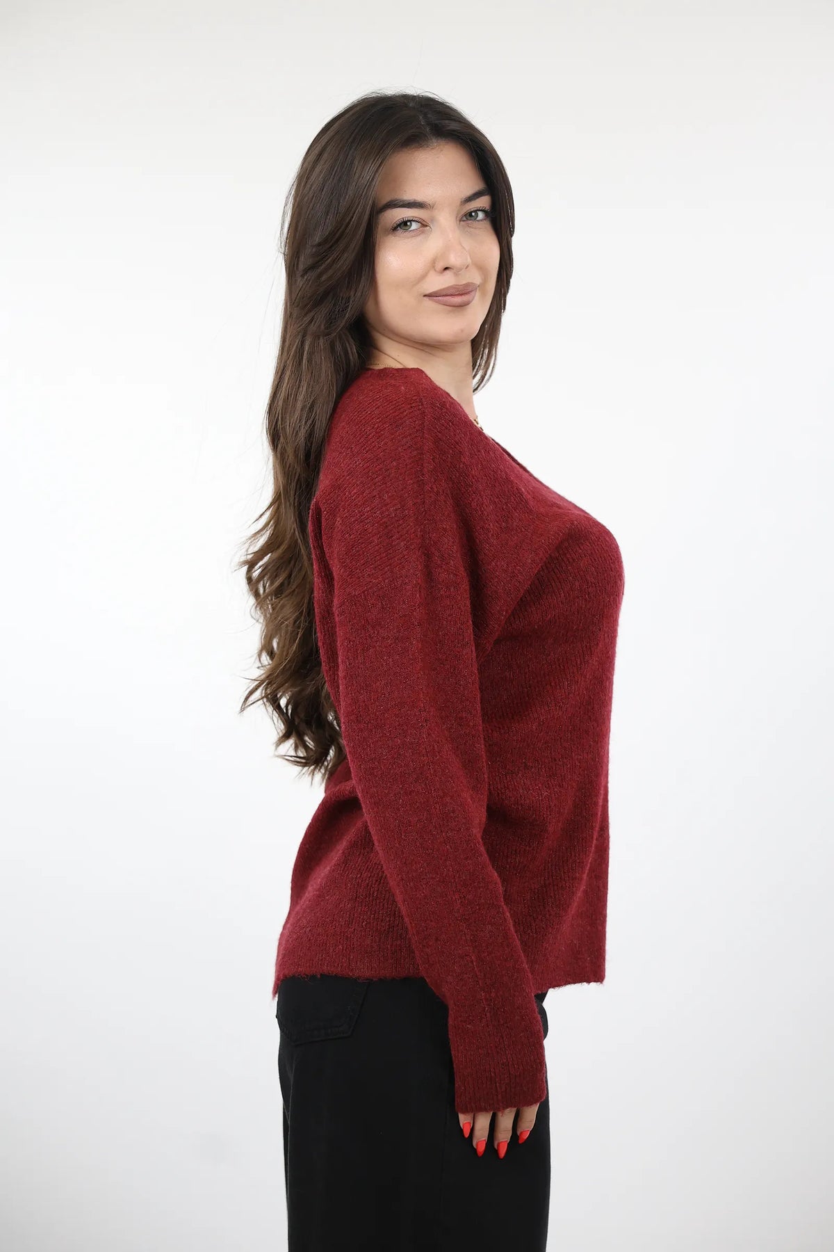 Xhemper deep v knit
