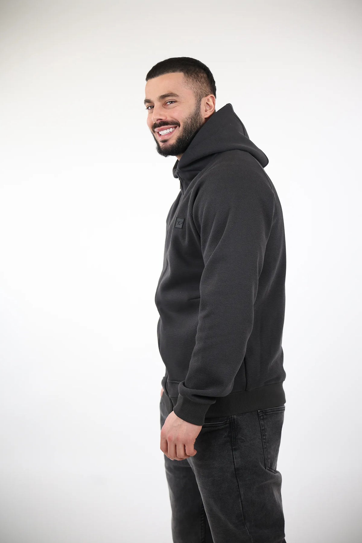 Duks zippered hoodie