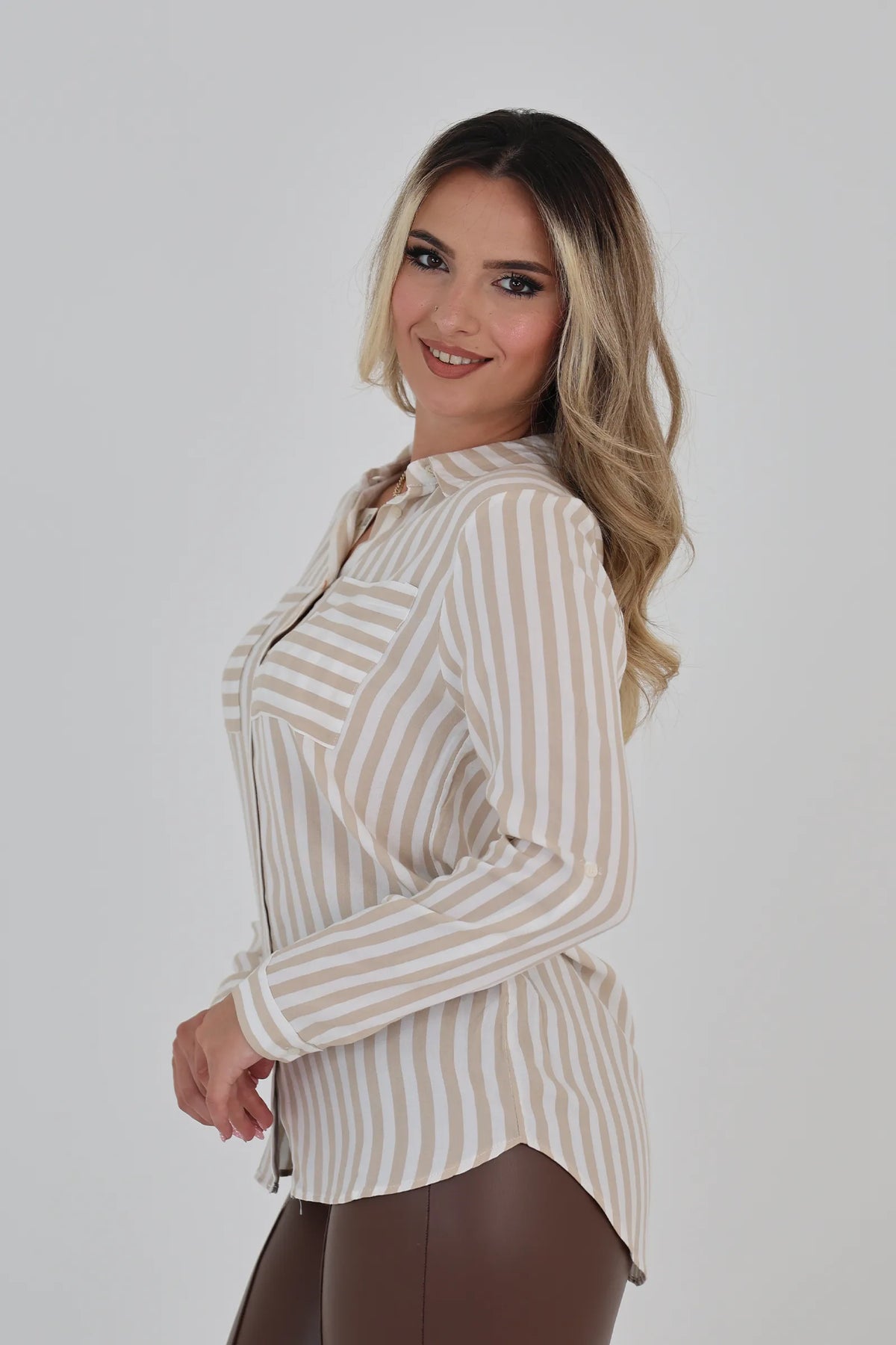 Kemishe striped top