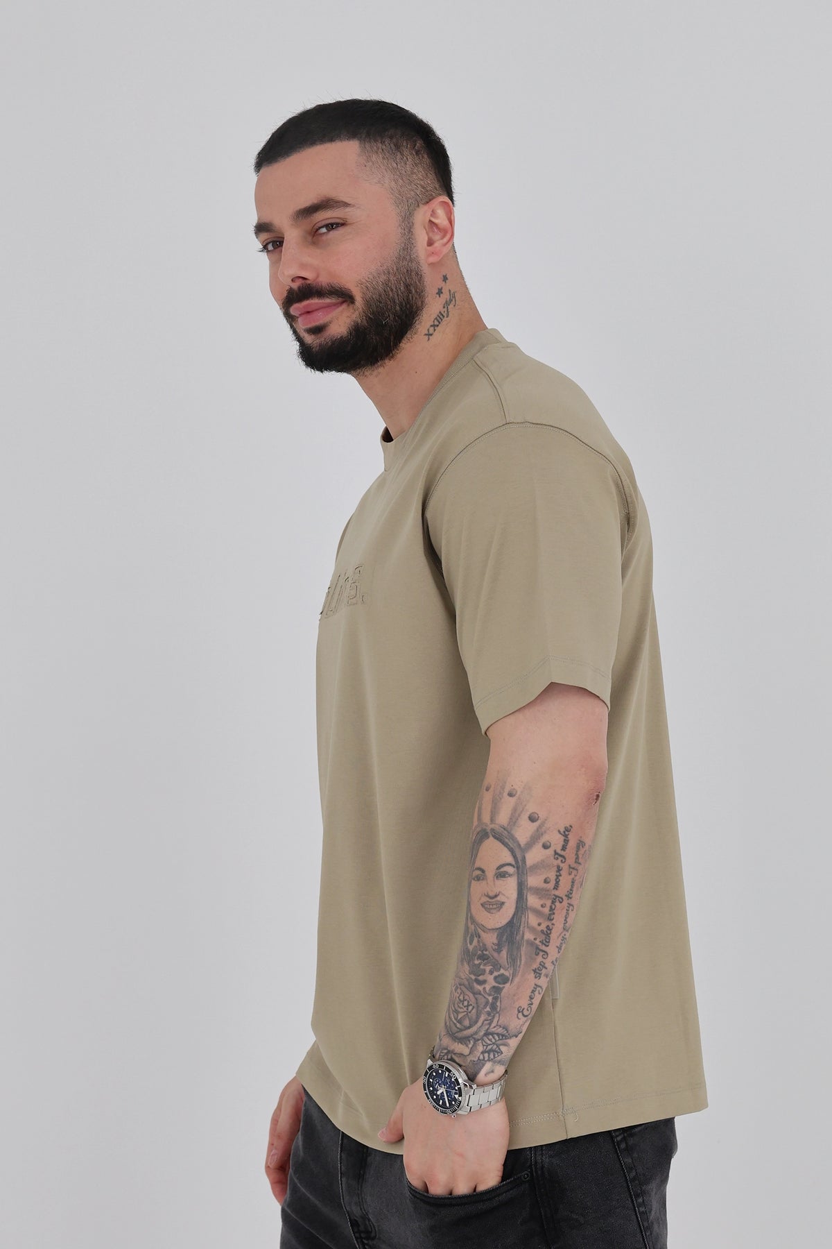 Maice graphic boxy tee