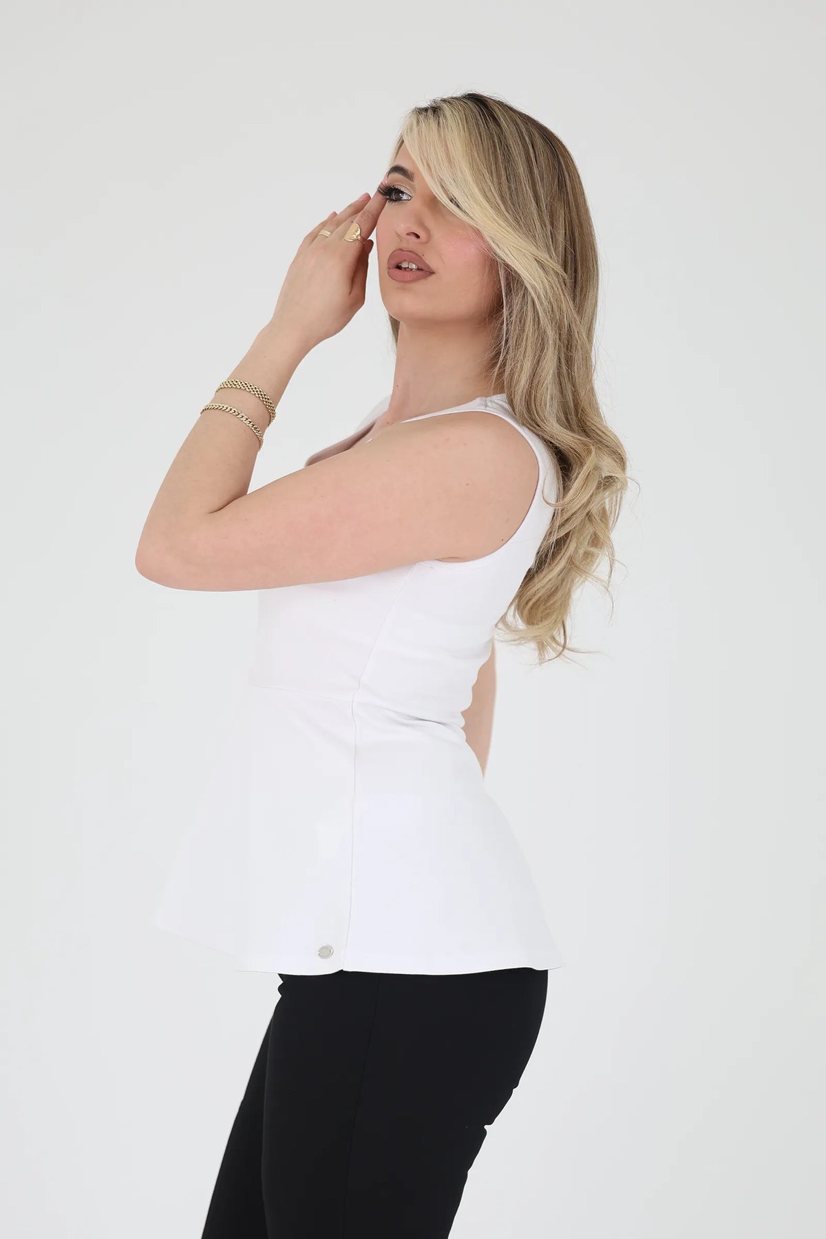 Maice peplum top