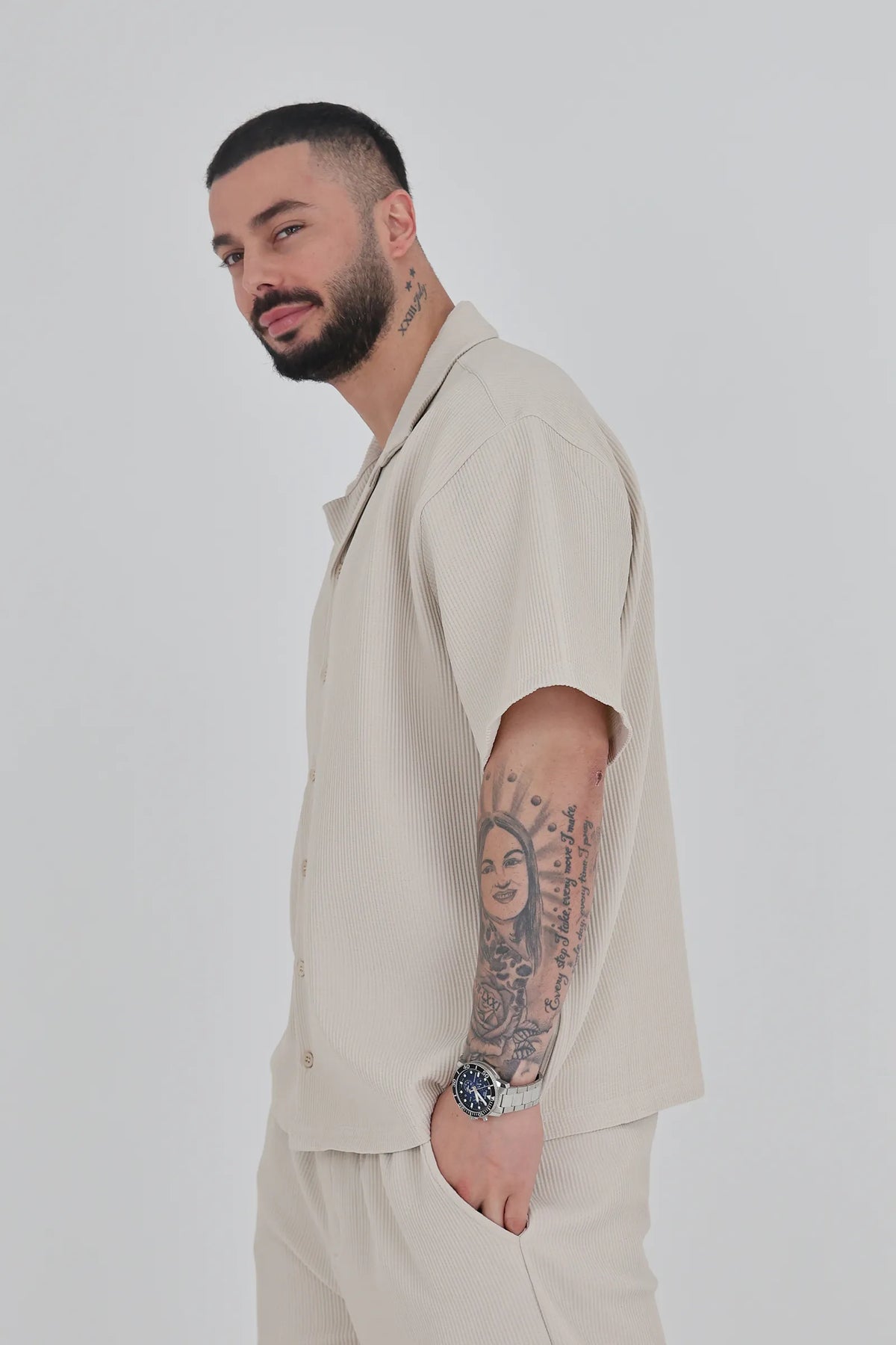 Kemishe waffle knit